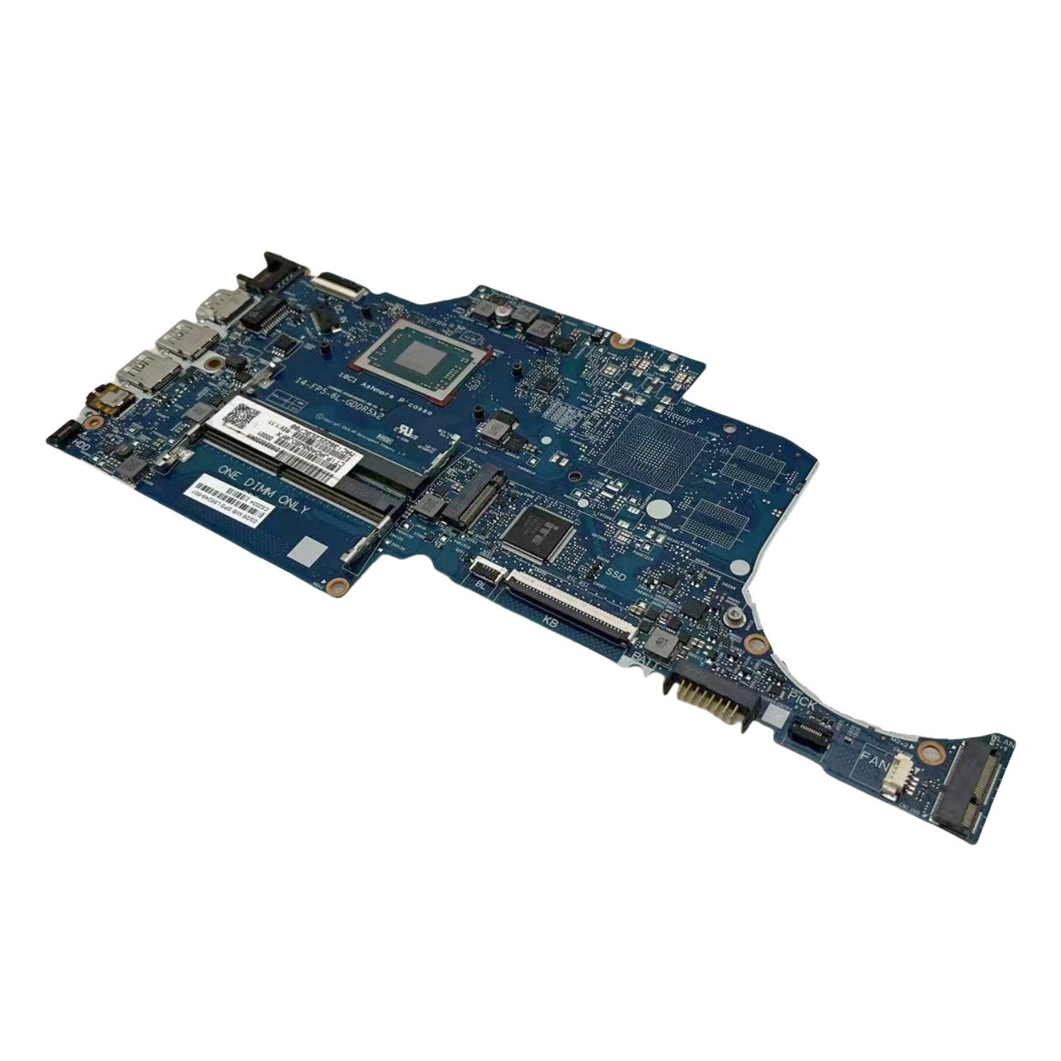 6050A3068501 UMA For HP 14-DK Laptop Motherboard AMD Athlon 300U CPU L56249-601 - Bighao-Era Laptop part
