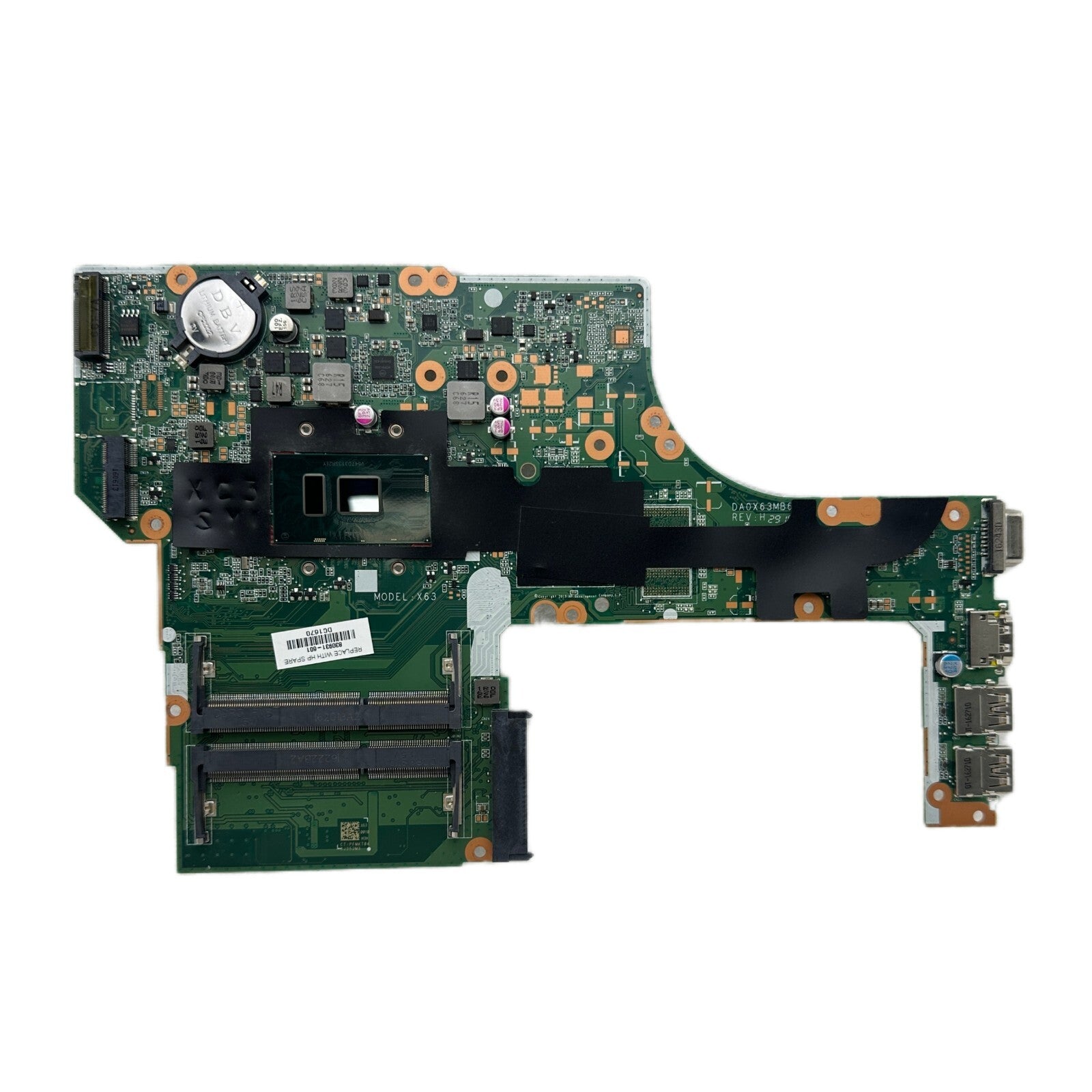 HP ProBook 450 G3 Motherboard DA0X63MB6H1 i3-6100U UMA DDR3 830930-601 - Bighao-Era Laptop part