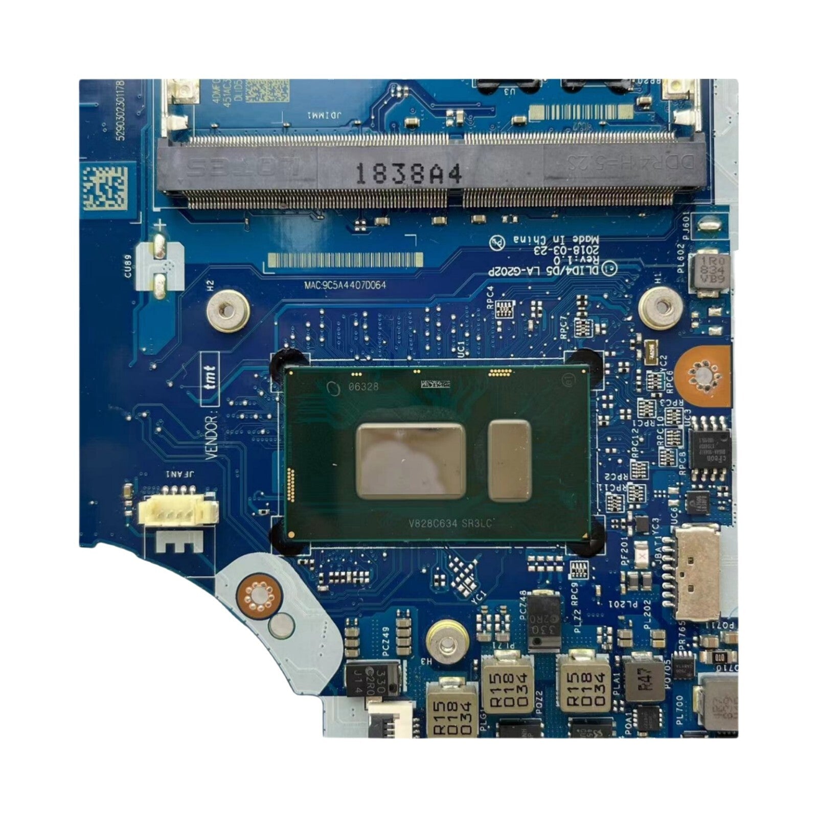 LA-G202P Lenovo IdeaPad 130-15IKB Motherboard with 4GB RAM and i7-8550U CPU - Bighao-Era Laptop part