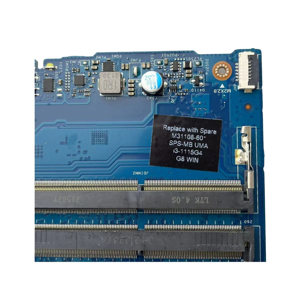 GPT52 LA-K201P For HP 15-DU 15s-DU Laptop Motherboard Core i3-1115G4 M31108-601 - Bighao-Era Laptop part