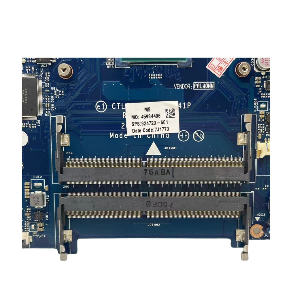 924720-601 For HP Pavilion 15-BW 15-bw0xx Laptop Motherboard LA-E841P A6-9220 - Bighao-Era Laptop part