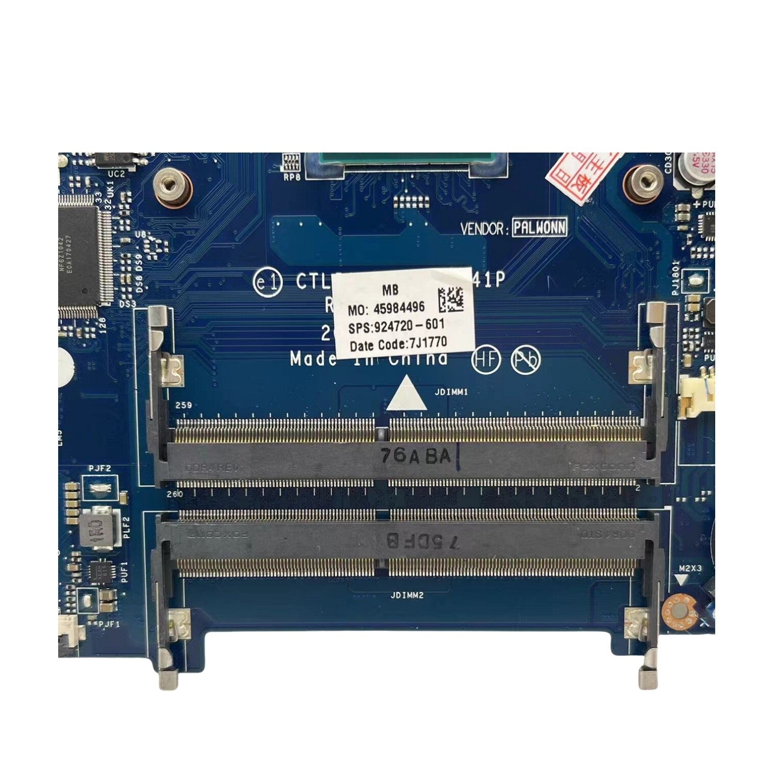 924720-601 For HP Pavilion 15-BW 15-bw0xx Laptop Motherboard LA-E841P A6-9220 - Bighao-Era Laptop part