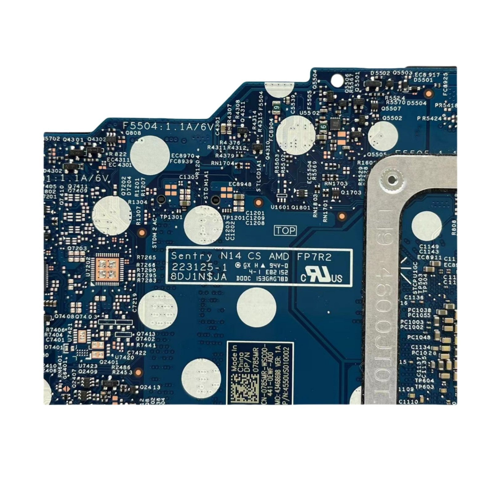 Dell Inspiron 14 5445 Motherboard 223125-1 for AMD Ryzen 5 8540U – Replacement Part - Bighao-Era Laptop part