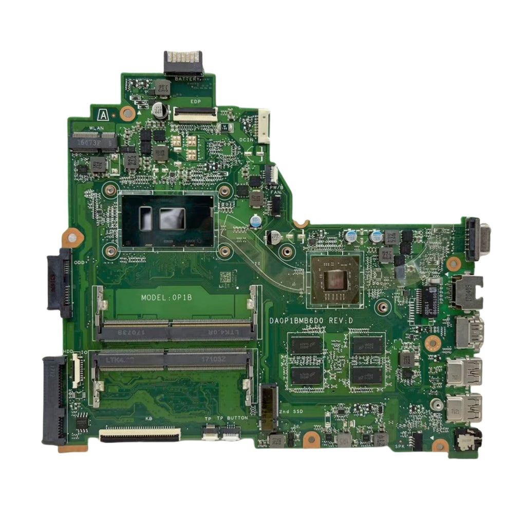 HP 14-BS 240 G6 Motherboard DA0P1BMB6D0 i5-7200U Radeon 520 2G-GPU - Bighao-Era Laptop part
