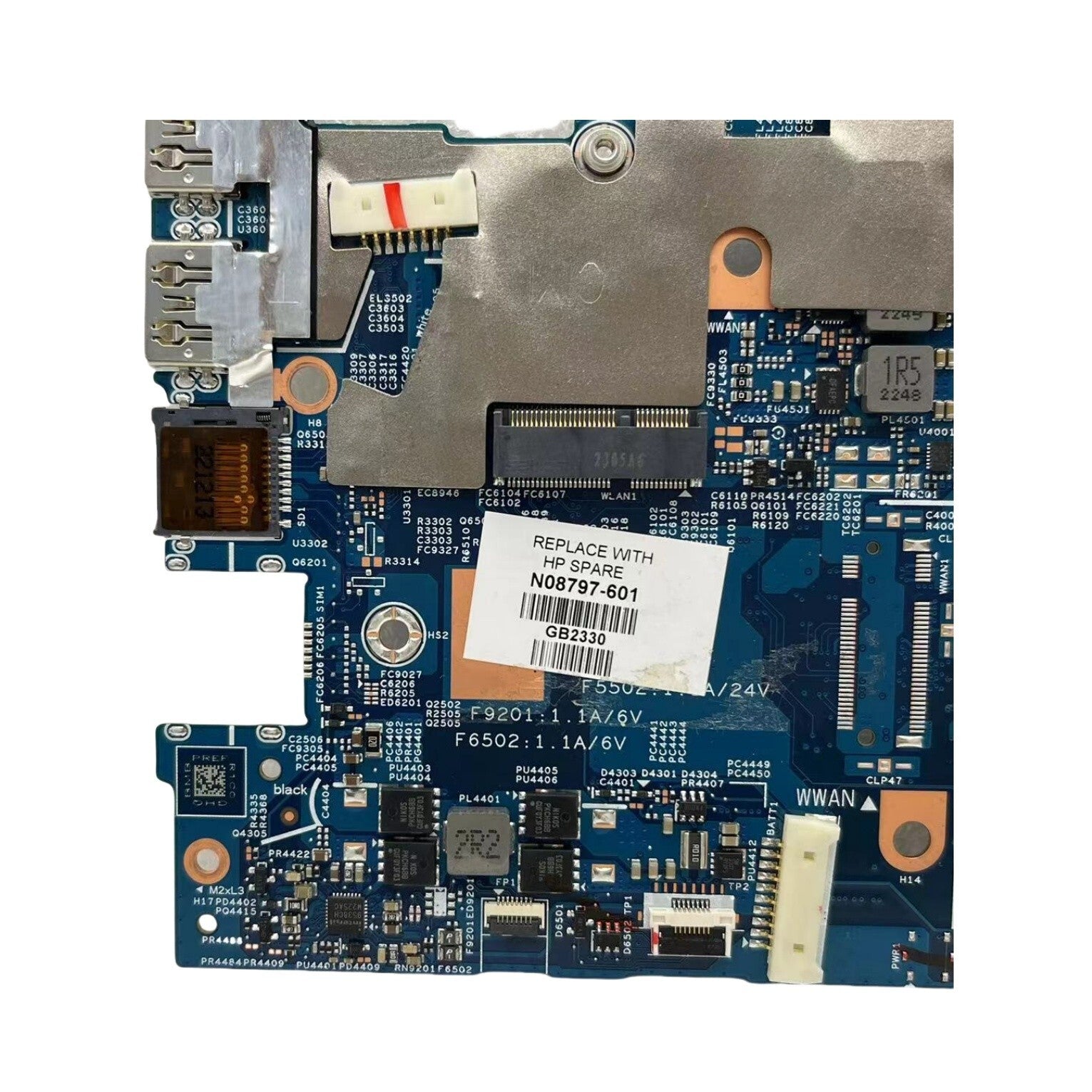 HP Pavilion X360 14-EK Motherboard 213224-1 with i5-1235U CPU and 8GB RAM - Bighao-Era Laptop part