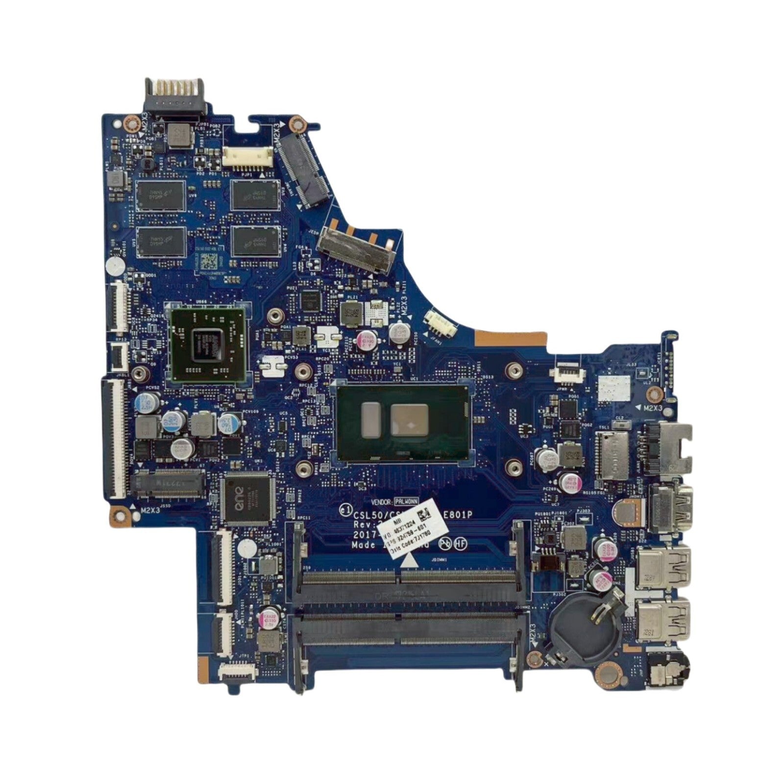 LA-E801P HP Pavilion 15-BS Motherboard with i7-7500U and R520 2G-GPU 924759-601 - Bighao-Era Laptop part