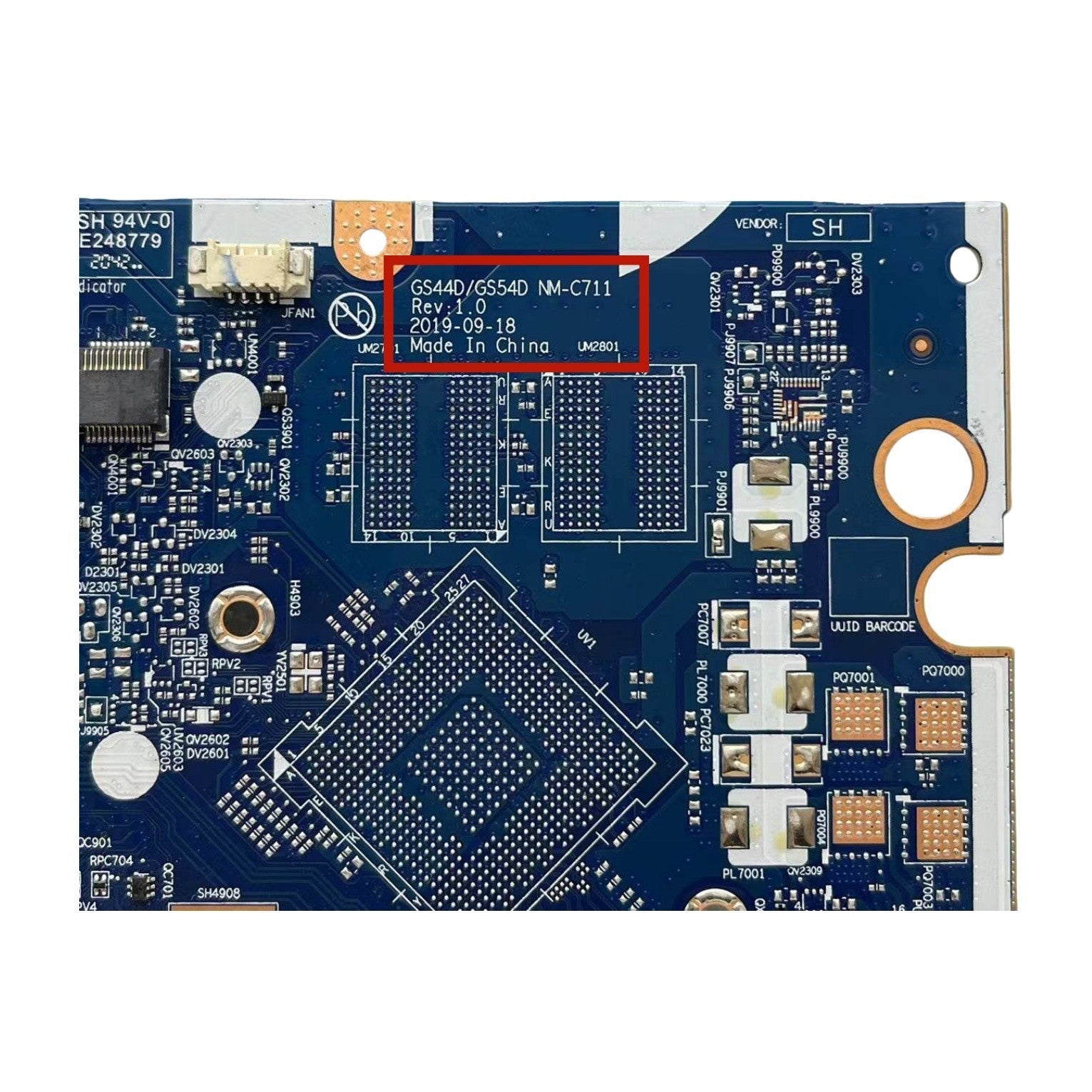 NM-C711 For Lenovo Ideapad S145-15IIL V15-IIL Motherboard i5-1035G1 UMA 4GB-RAM - Bighao-Era Laptop part