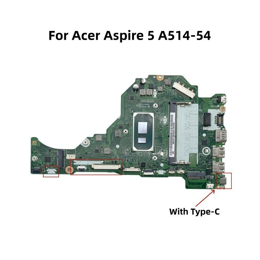 FH5AT LA-K093P Acer Aspire 5 A514-54 Motherboard with i5-1135G7 CPU and 4G/8GB RAM - Bighao-Era Laptop part