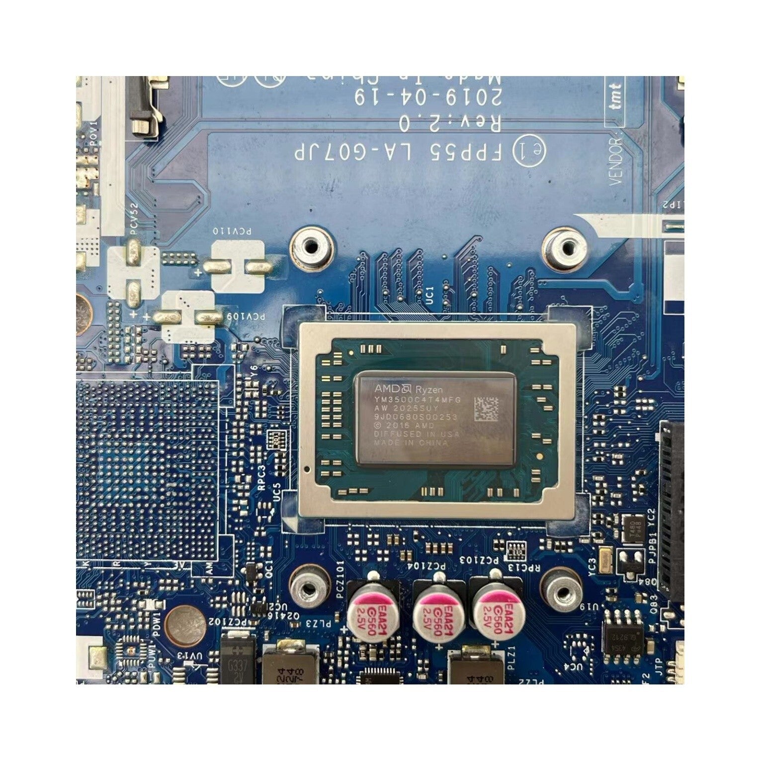 LA-G07JP For HP 15T-DB 15-DB 255 G7 Motherboard Ryzen 5 R5-3500 CPU L92834-601 - Bighao-Era Laptop part