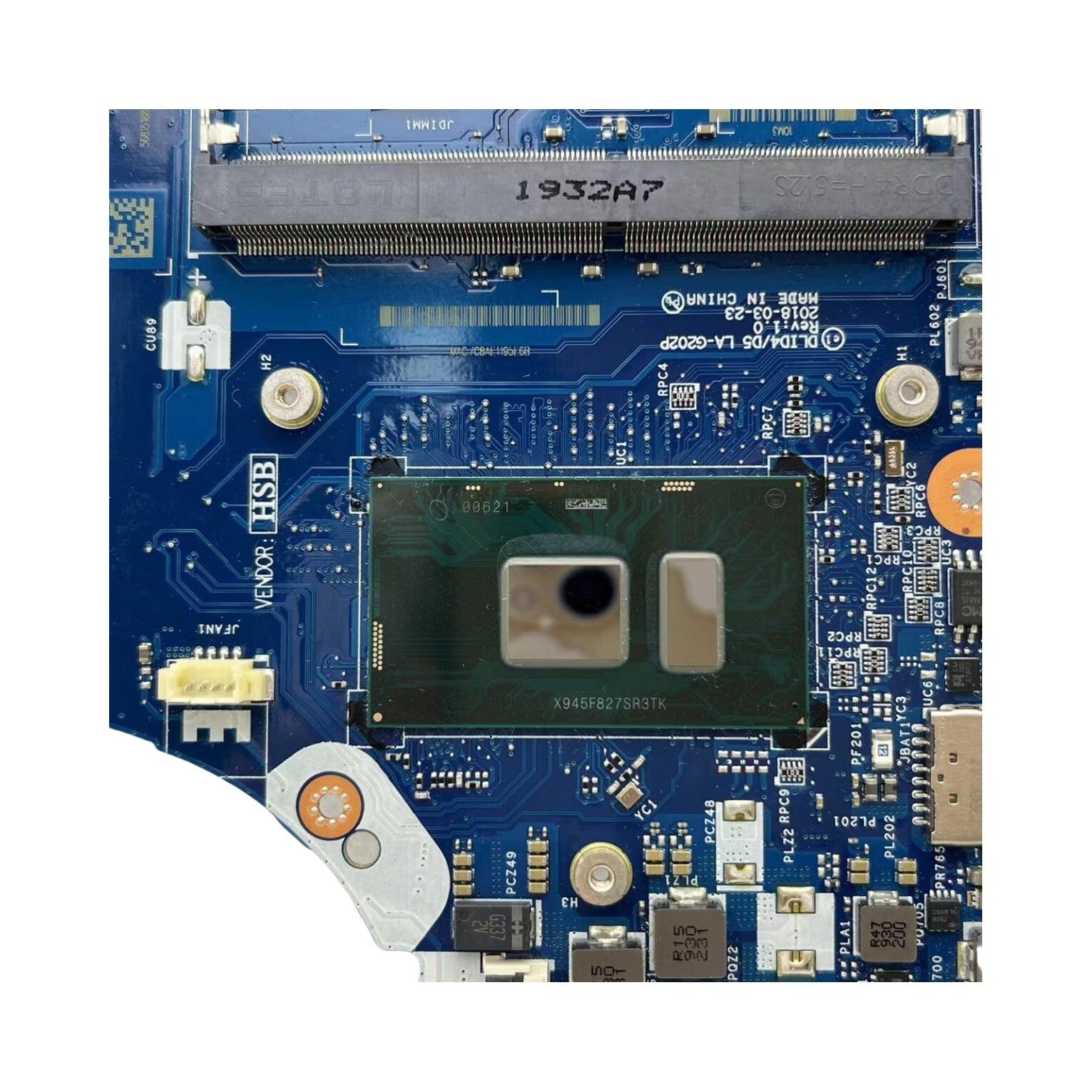 PN:5B20S91652 Lenovo IdeaPad 130-15IKB Motherboard LA-G202P i3-7020U 4GB RAM - Bighao-Era Laptop part