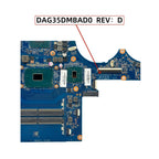 HP 15-AX Motherboard DAG35DMBAD0 for i5-7300HQ i7-7700HQ CPU GTX1050/GTX1050TI - Bighao-Era Laptop part