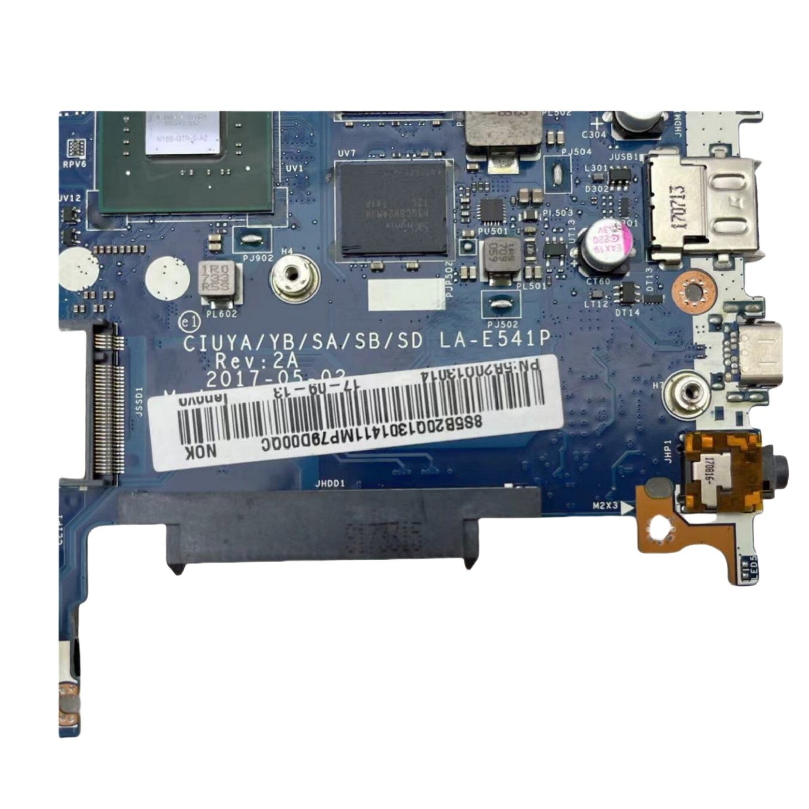 LA-E541P Lenovo FLEX 5-1470 Motherboard for Yoga 520-14IKB i5 i7 CPU with 940MX/2G - Bighao-Era Laptop part