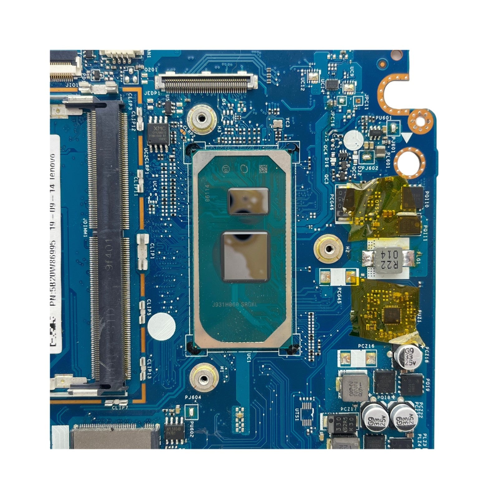 Lenovo Ideapad S340-14IIL Motherboard LA-H103P with i3-1005G1 CPU and 4GB RAM - Bighao-Era Laptop part