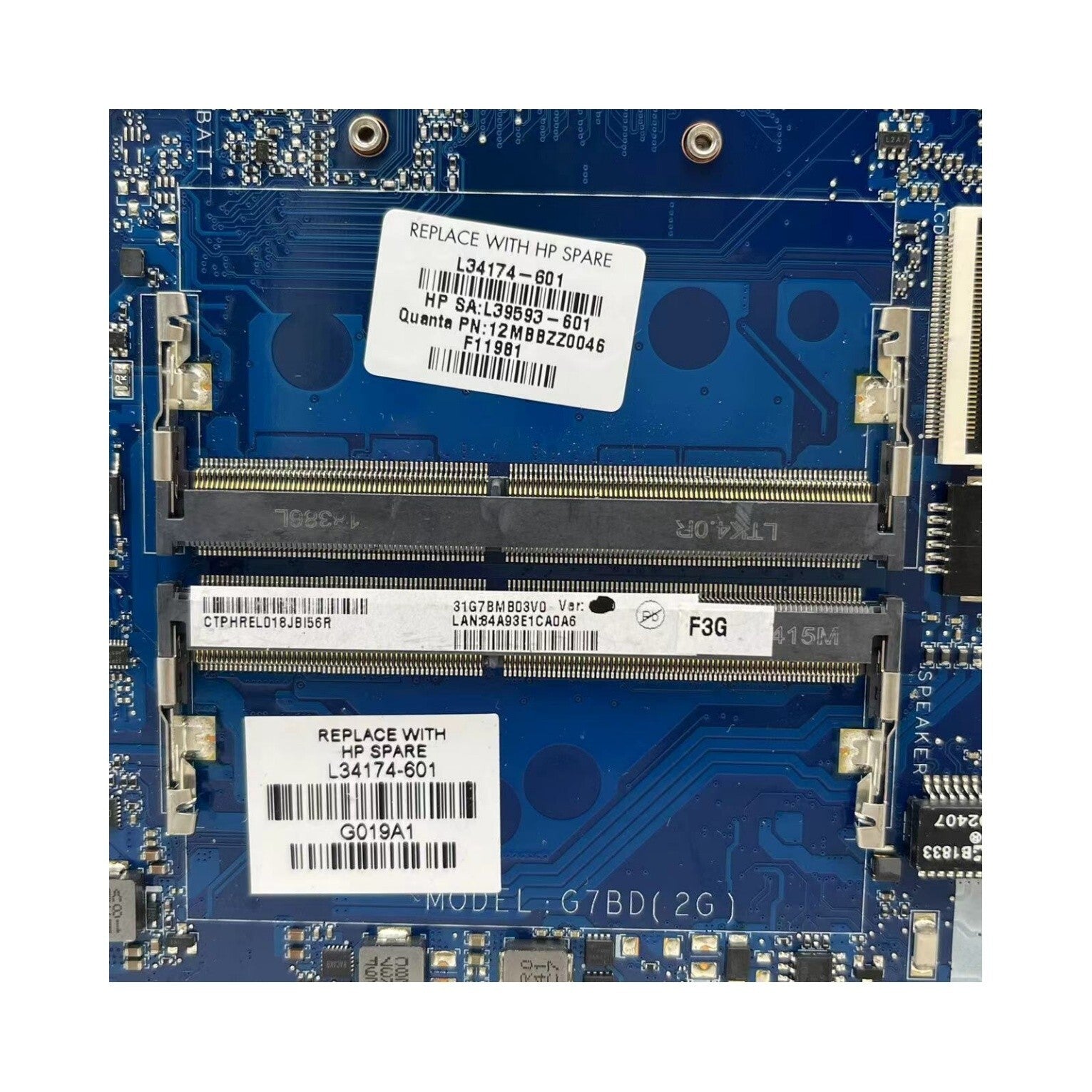 HP Pavilion 15-CS Motherboard DAG7BDMB8F0 with i5-8265U and MX150 2G GPU - Bighao-Era Laptop part