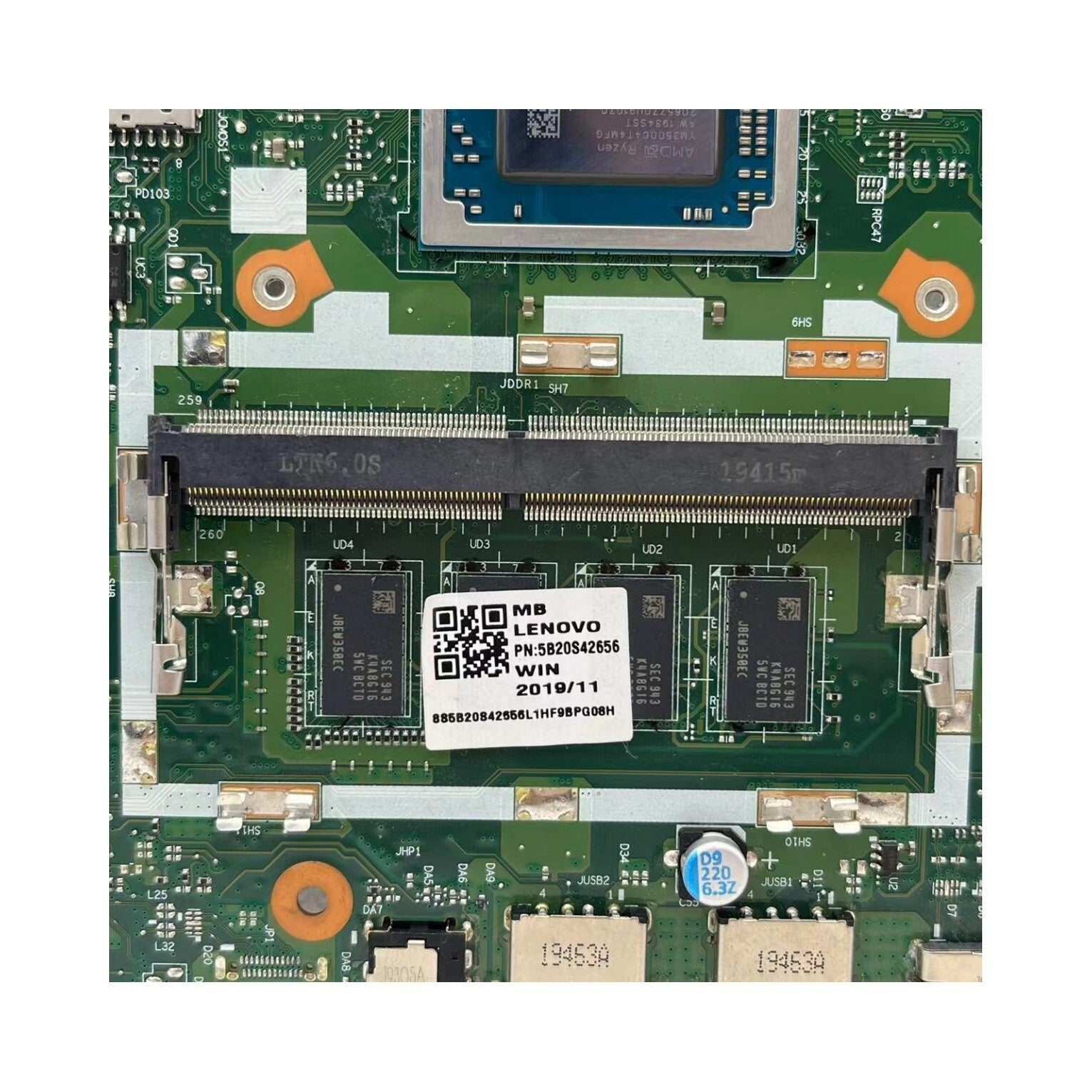 5B20S42656 For Lenovo Ideapad V155-15API Motherboard R5-3500U 4GB-RAM NM-C101 - Bighao-Era Laptop part