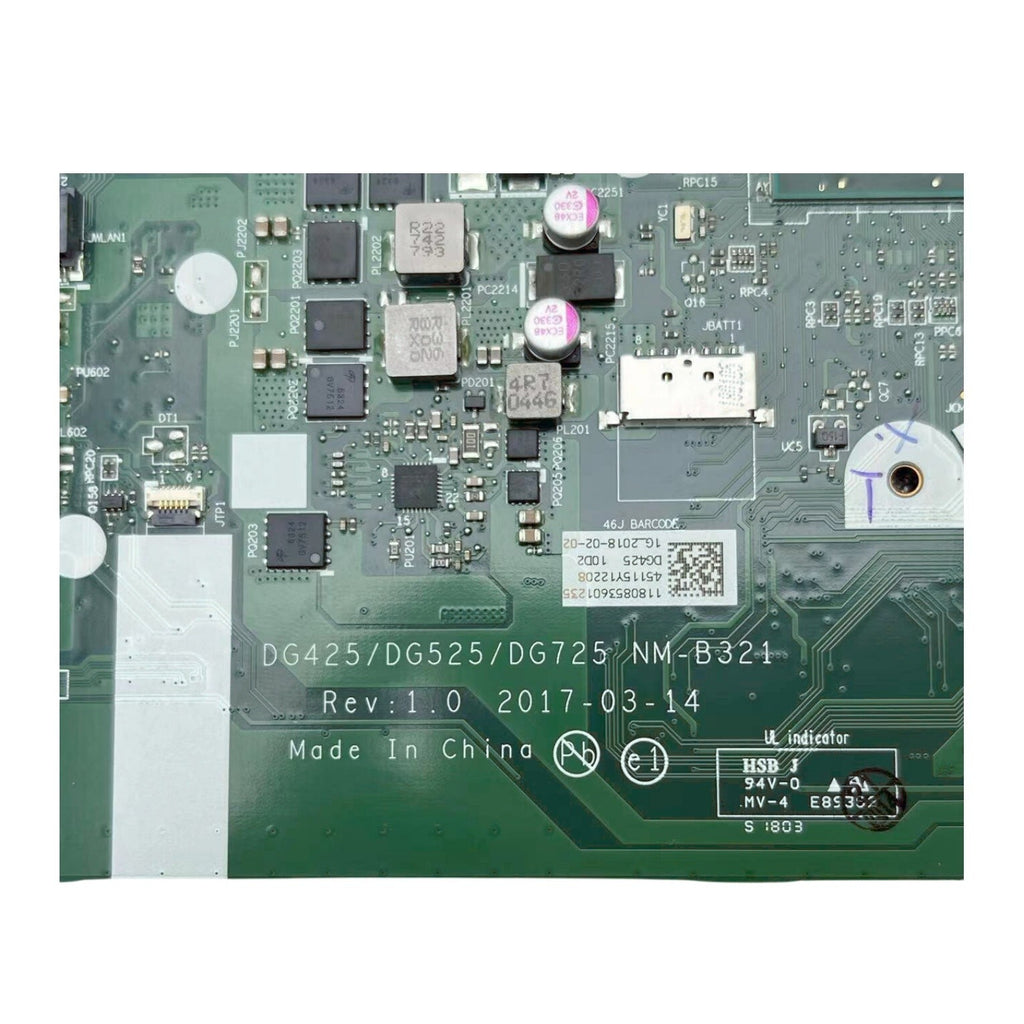 Lenovo 320-14AST Motherboard NM-B321 A4/A6/A9 CPU Replacement 5B20P19167 5B20R33827 - Bighao-Era Laptop part