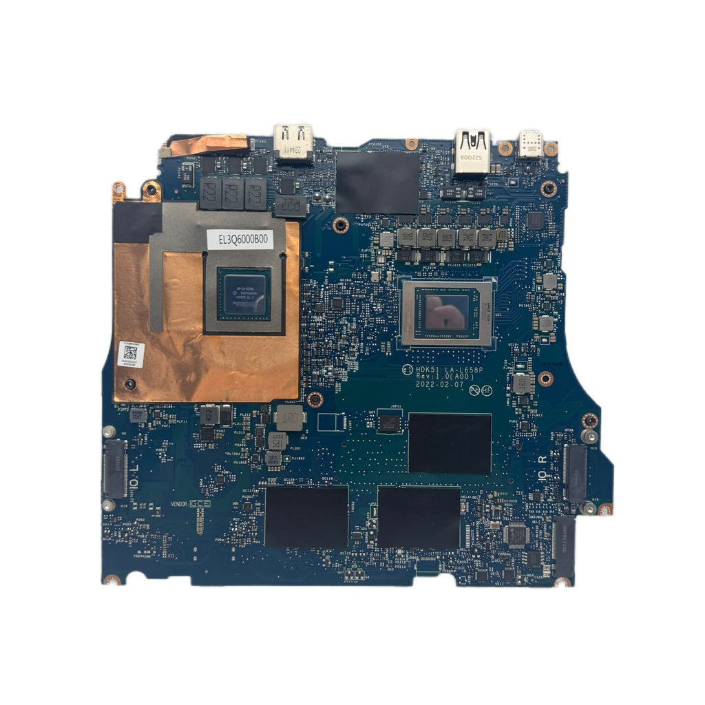 Dell G15 5525 Motherboard R7-6800H CPU RTX3050Ti 4GB-GPU DDR5 LA-L658P CN-043GG8 - Bighao-Era Laptop part