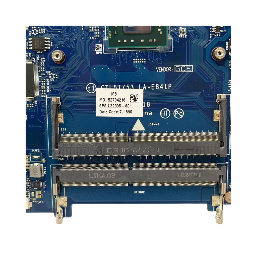 For HP Pavilion 255 G6 Laptop Motherboard With E2-9000 CPU LA-E841P L32395-601 - Bighao-Era Laptop part