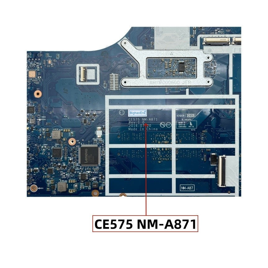 Lenovo ThinkPad E575 Motherboard NM-A871 01HW710 with A6-9500B CPU UMA Replacement - Bighao-Era Laptop part