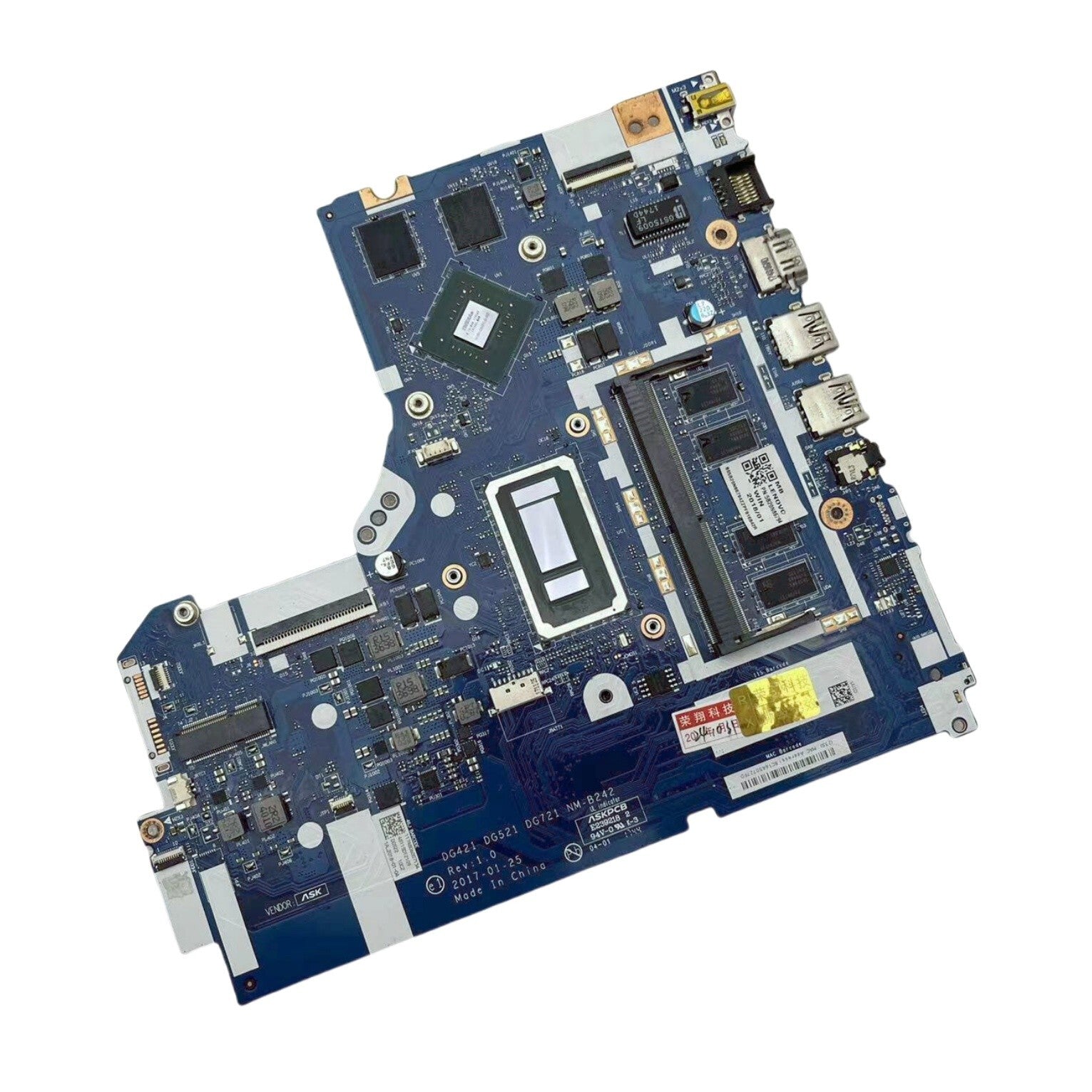 Lenovo 320-15IKB Motherboard NM-B242 with i3-6006 CPU, 4GB RAM, 920MX 2G - Bighao-Era Laptop part