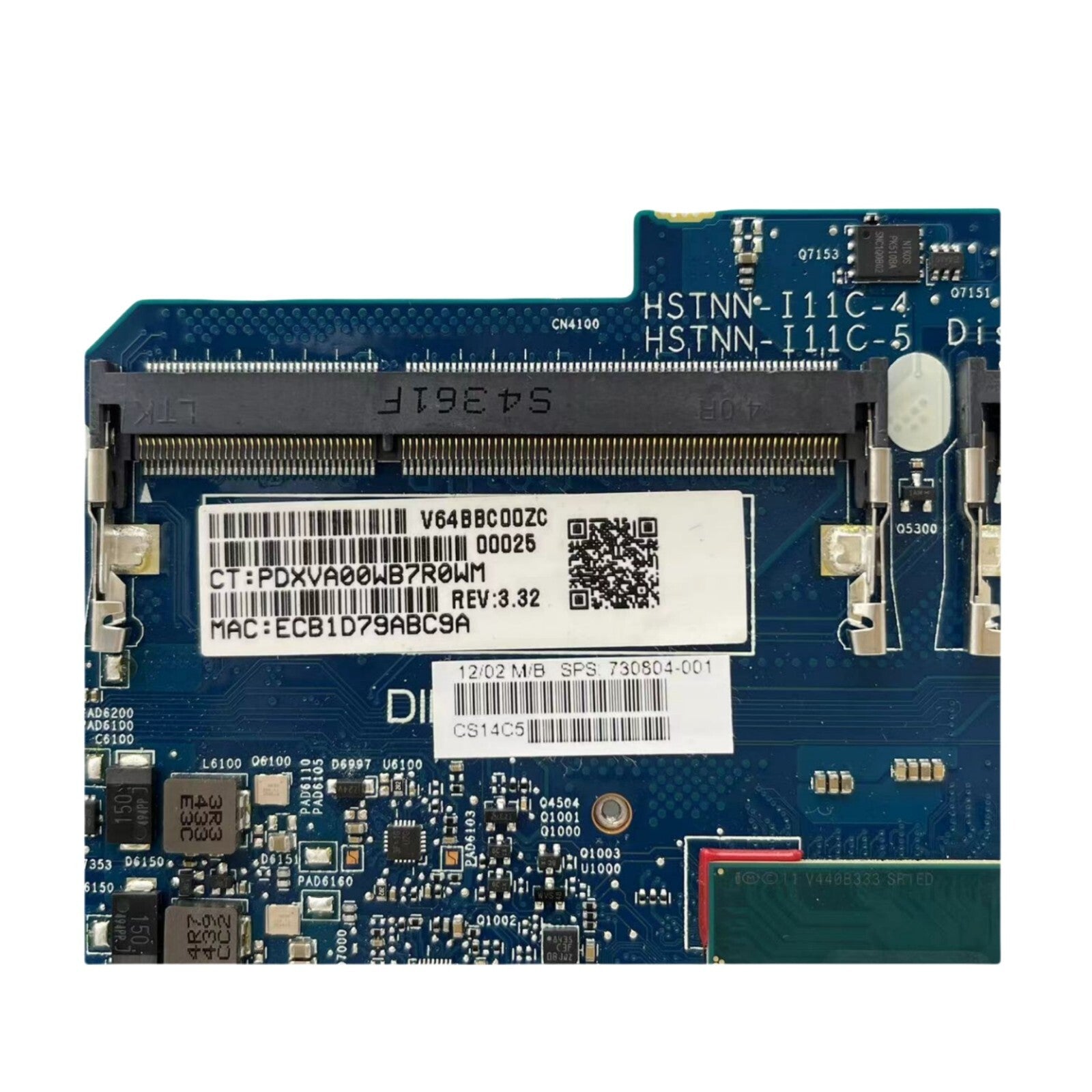 HP Elitebook 840 G1 Motherboard 6050A2559101 with i5-4300U and 8750M 1G - Bighao-Era Laptop part