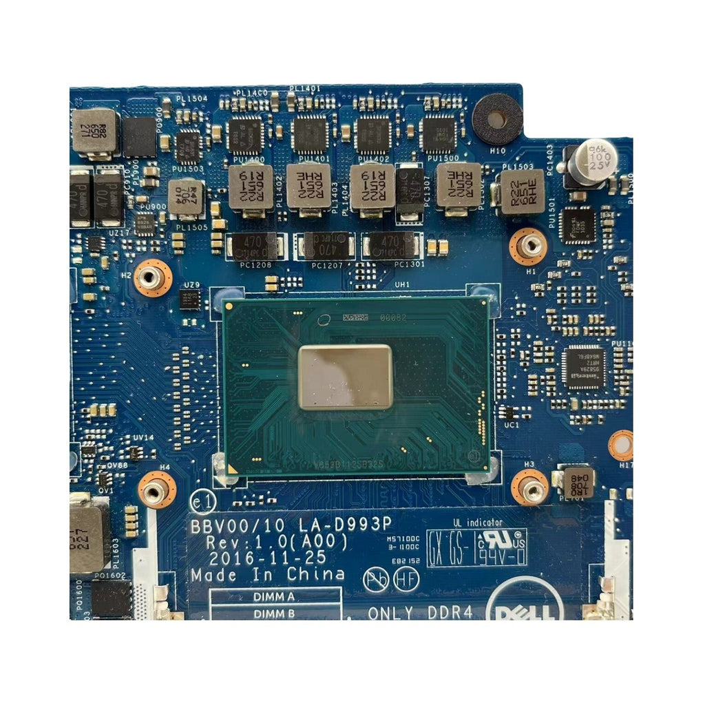 Dell Inspiron 15 7567 Motherboard LA-D993P i5-7300HQ GTX1050Ti 4GB Replacement - Bighao-Era Laptop part