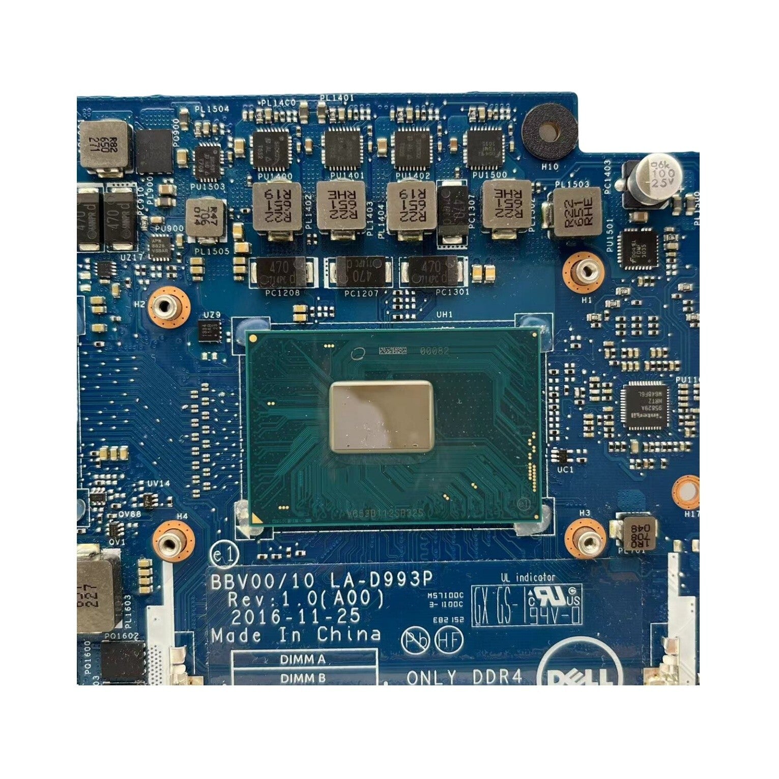 DELL Inspiron 15 7567 Motherboard LA-D993P i5-7300HQ GTX1050Ti 4GB 0JG23N - Bighao-Era Laptop part