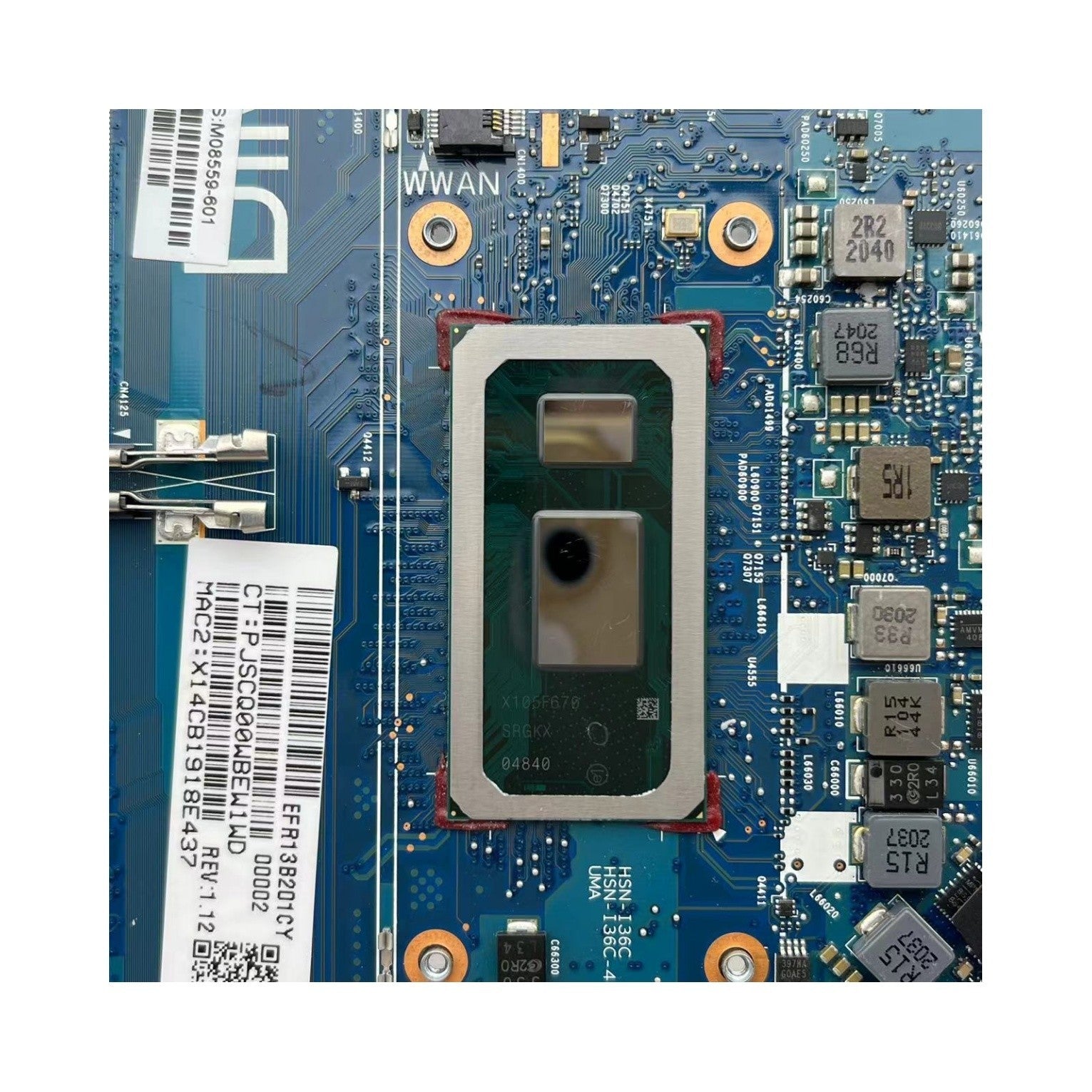 HP EliteBook 830 G7 Motherboard 6050A3136201 for 840 G7 i5-10310U SPS:M08559-601 - Bighao-Era Laptop part