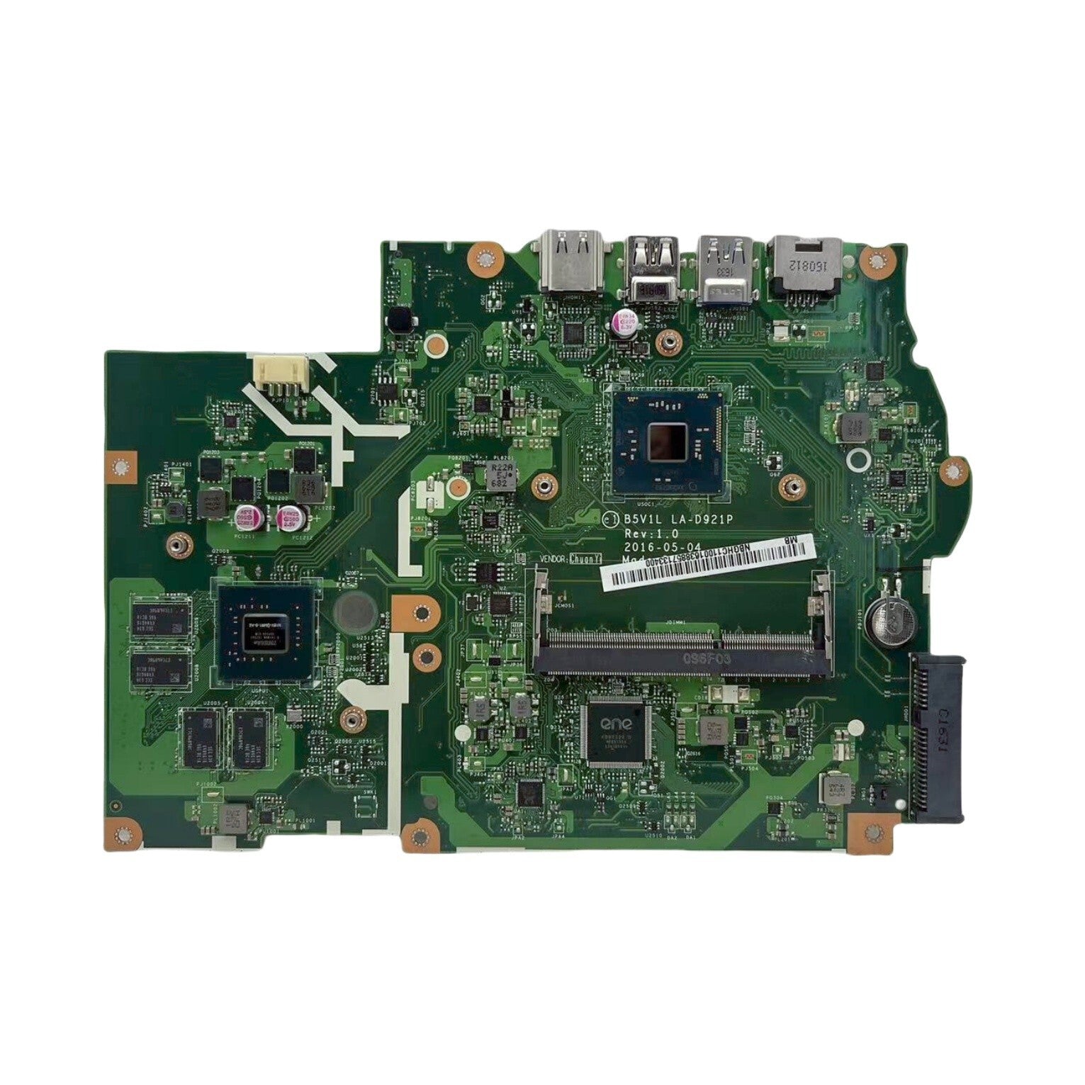 B5V1L LA-D921P Acer Aspire ES1-532G Motherboard N3710 920MX-2GB Replacement - Bighao-Era Laptop part