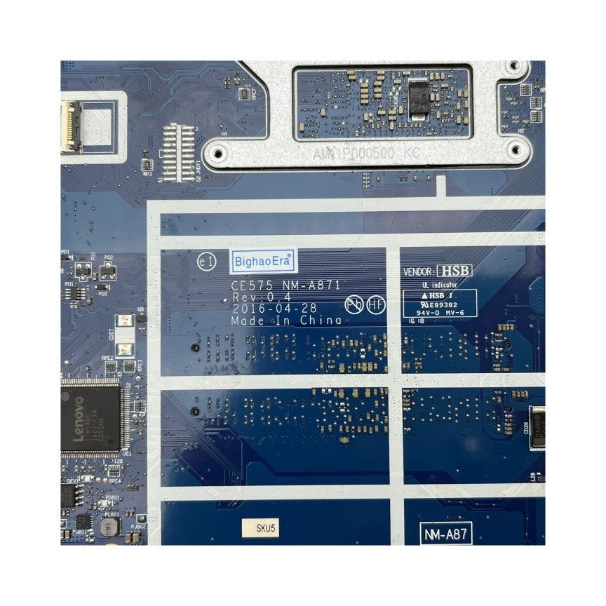 NM-A871 Lenovo ThinkPad E575 Motherboard A12-9700P CPU R5 M330 2G-GPU Replacement - Bighao-Era Laptop part