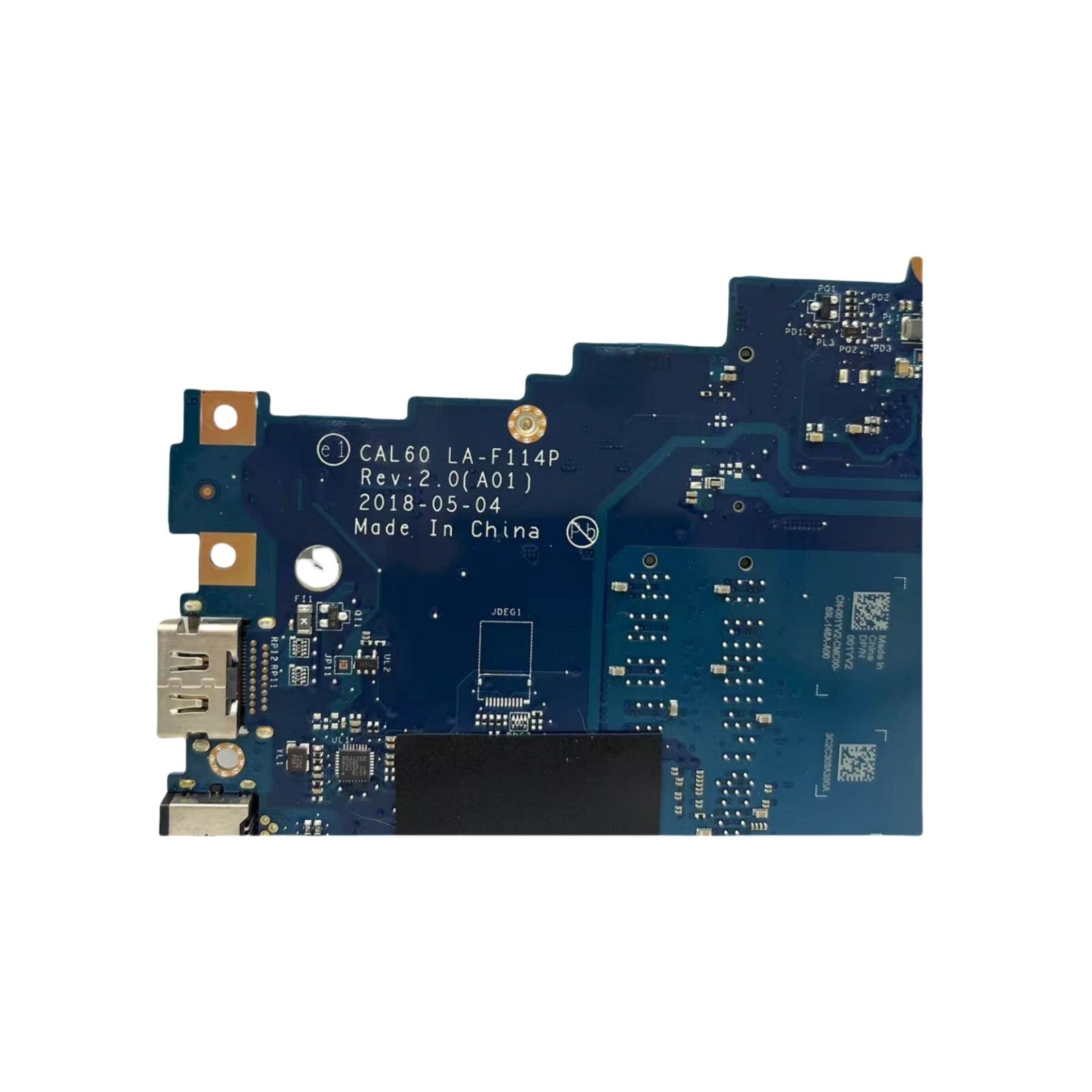 001YV2 For DELL Inspiron 5770 Motherboard LA-F114P i3-8130U CPU UMA Mainboard