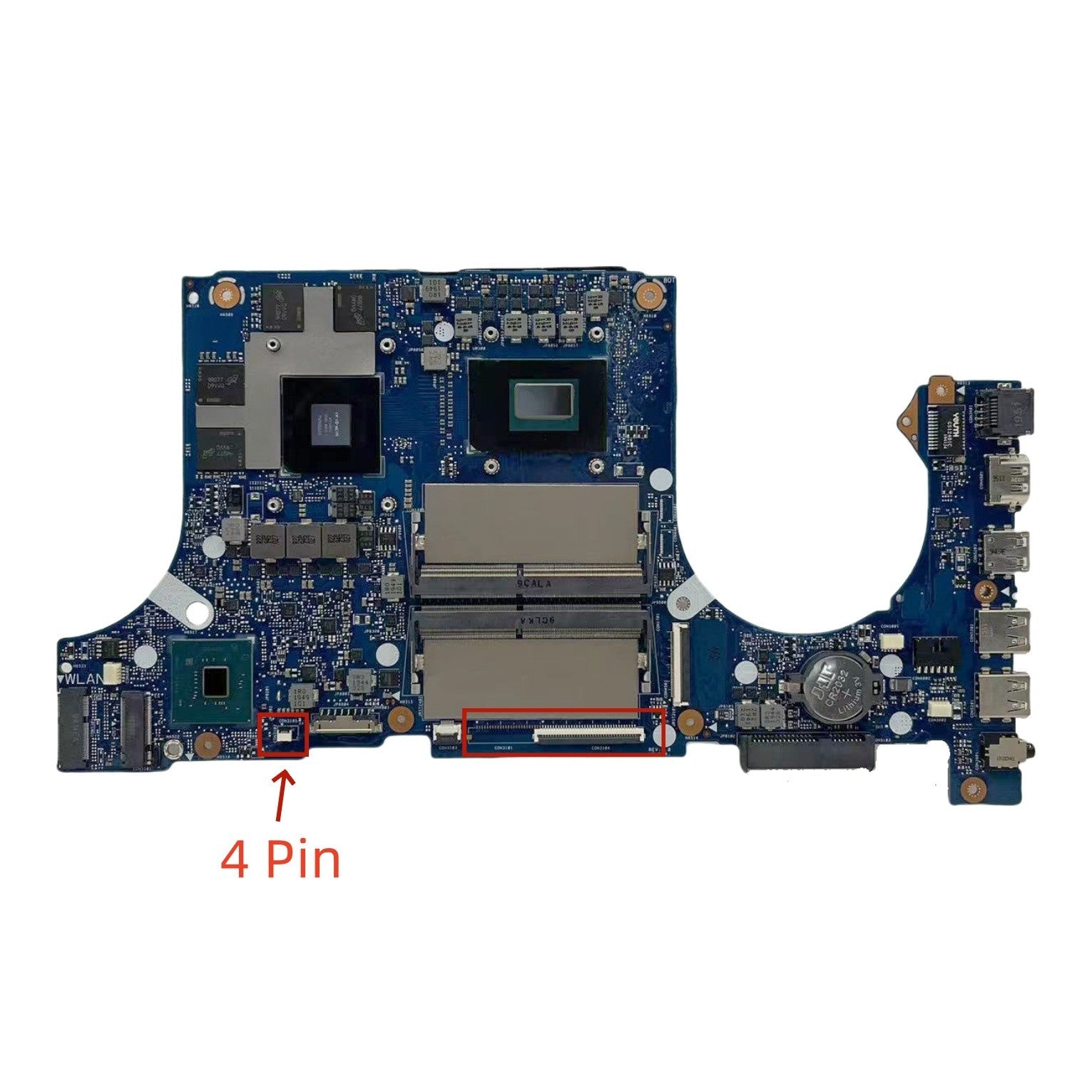 Asus FX505GD Motherboard for FX505GE FX505G with i5-8300H and GTX1050Ti 4GB GPU - Bighao-Era Laptop part