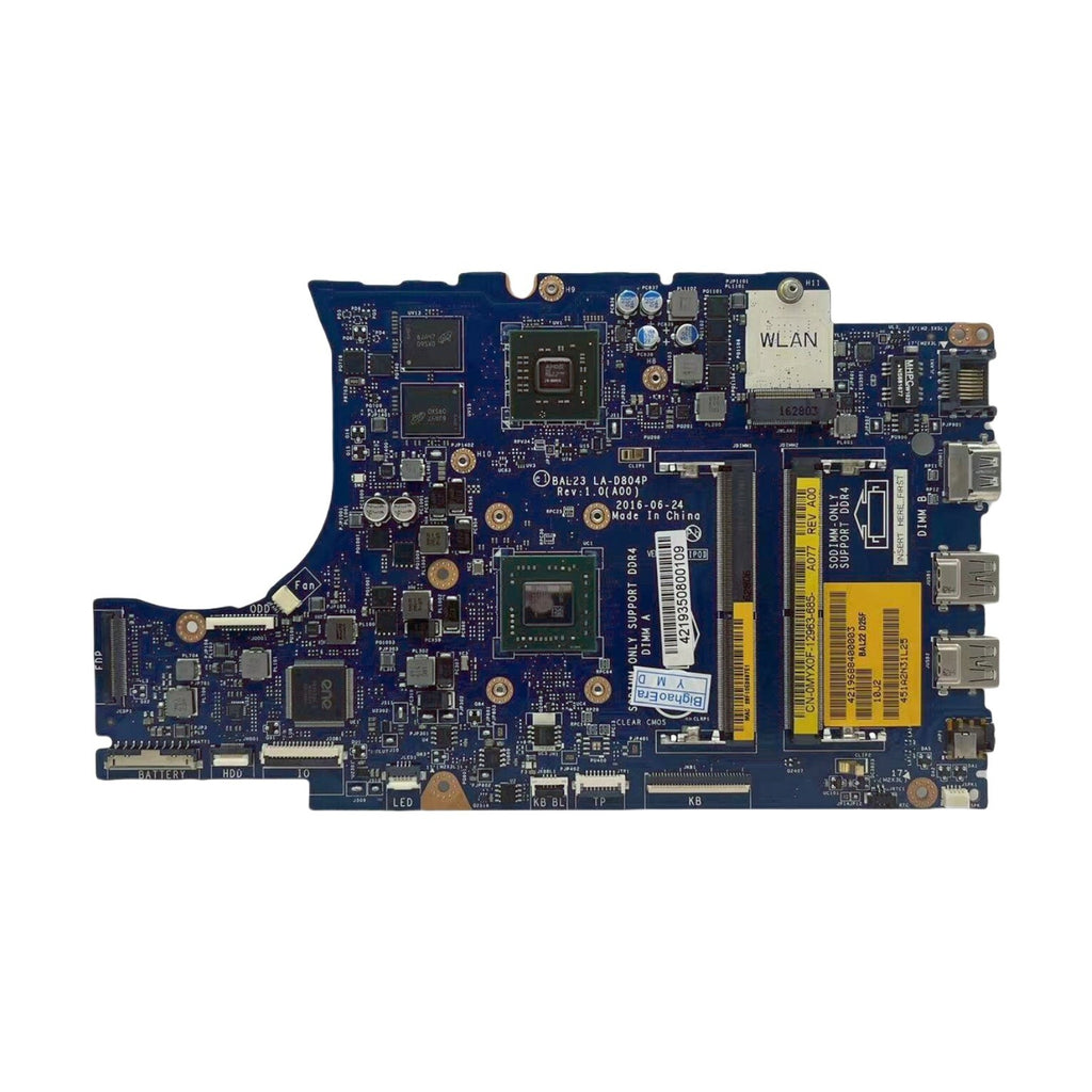 Dell Inspiron 5565 Motherboard LA-D804P A9-9400 0MYX0F 216-0890010 2G - Bighao-Era Laptop part