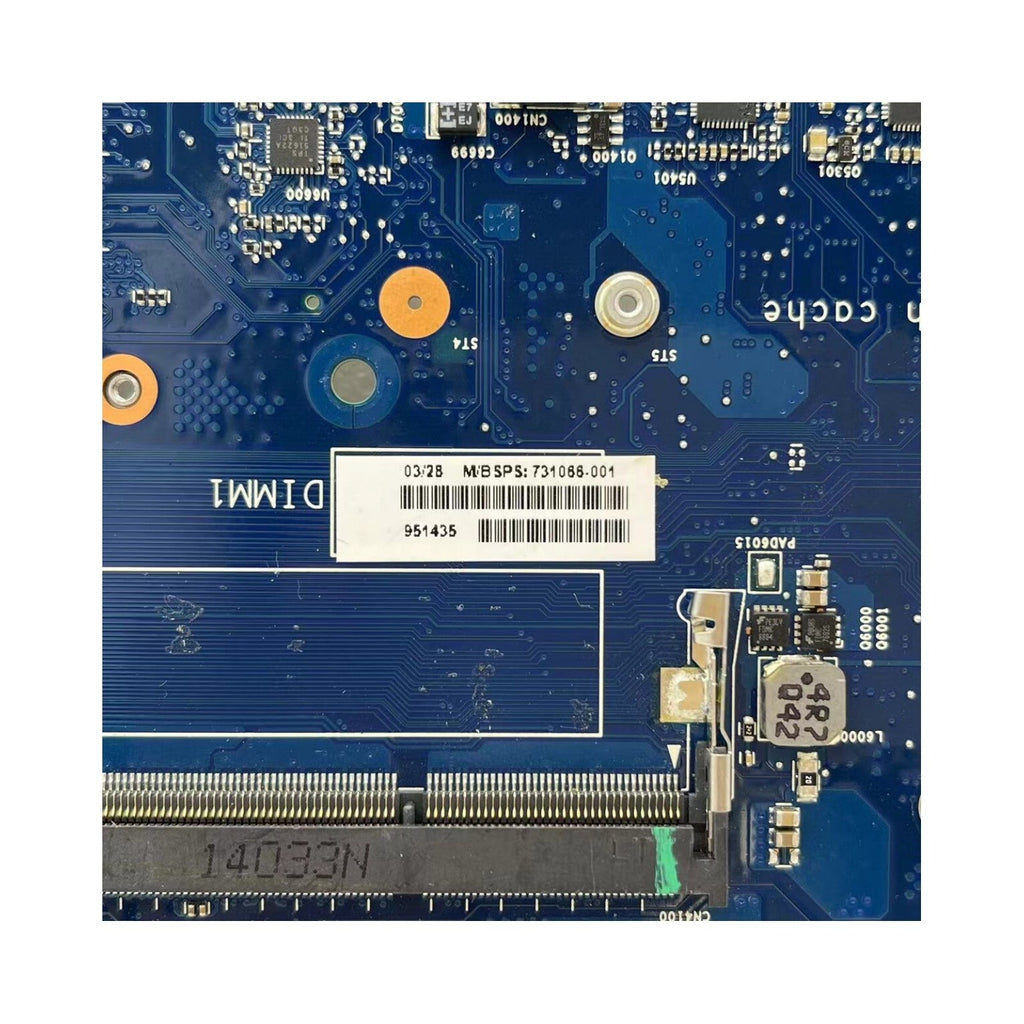 HP EliteBook 820 G1 Motherboard 6050A2560501 for Laptop with i5-4300U CPU - Bighao-Era Laptop part