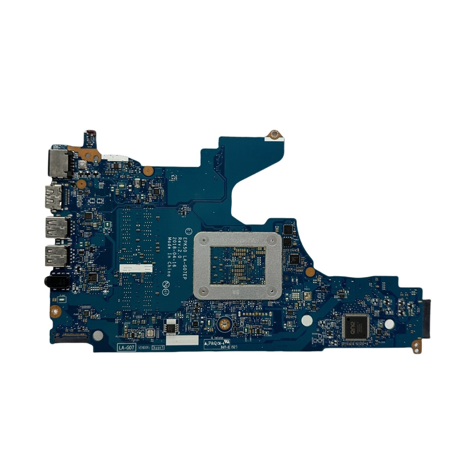 HP 15-DA Laptop Motherboard LA-G07EP with i3-8130U CPU L20374-601/001 - Bighao-Era Laptop part