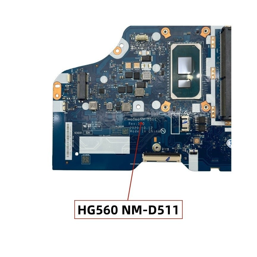 Lenovo Ideapad L3-15ITL6 Motherboard NM-D511 with 7505U CPU and 4GB RAM - Bighao-Era Laptop part