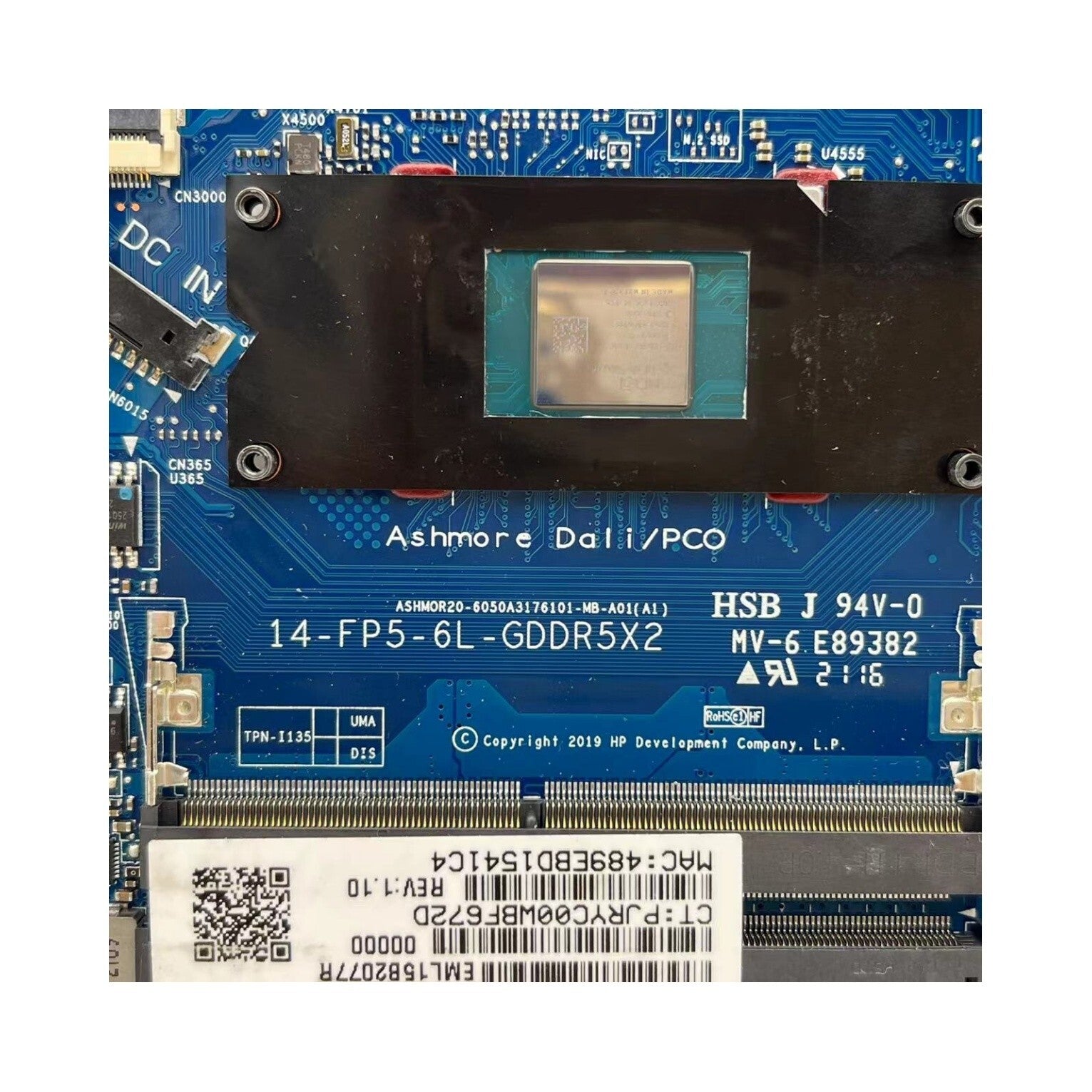HP 14-DK Laptop Motherboard 6050A3176101 with 3050U CPU L86471-601 - Bighao-Era Laptop part