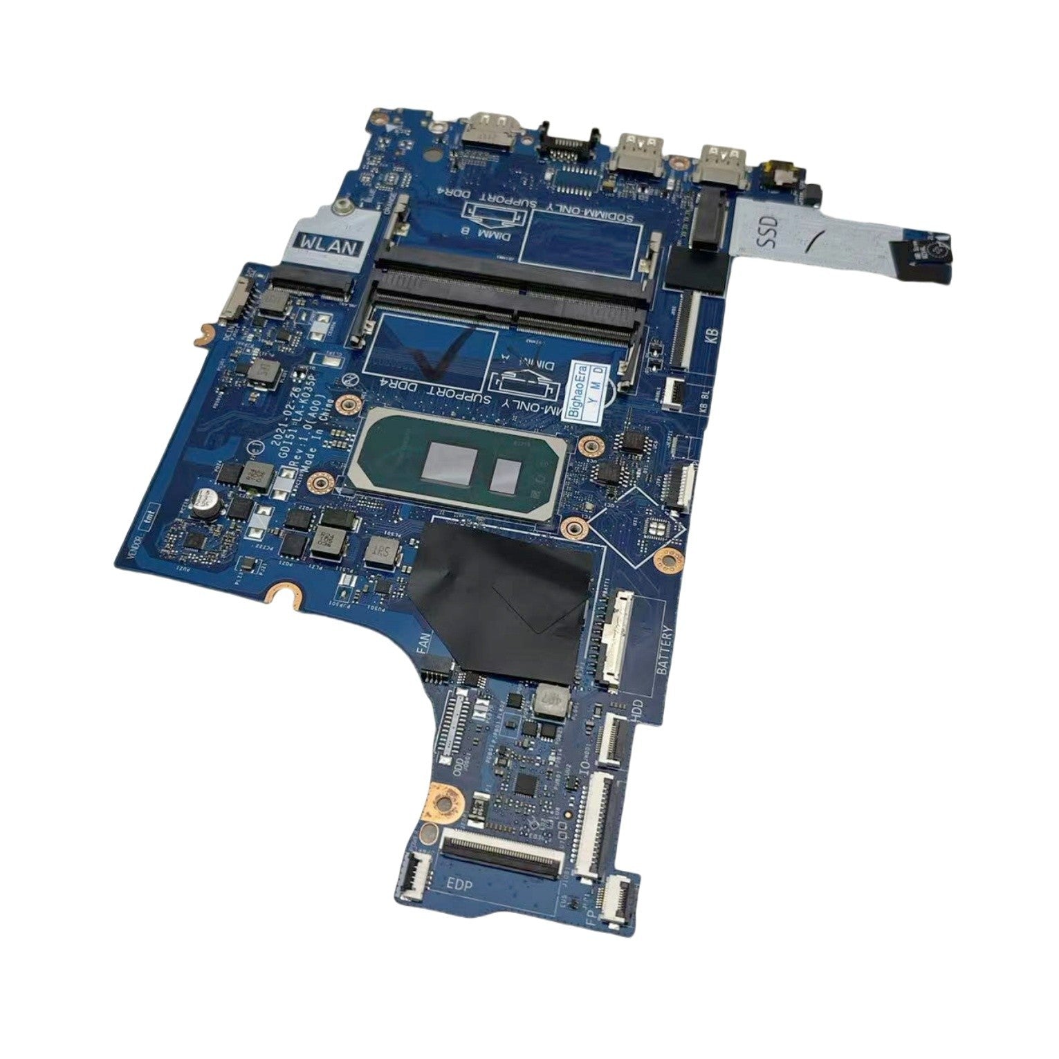 LA-K035P Dell Inspiron 15 3501 Motherboard CN-0P488W with Core i5-1035G1 CPU - Bighao-Era Laptop part
