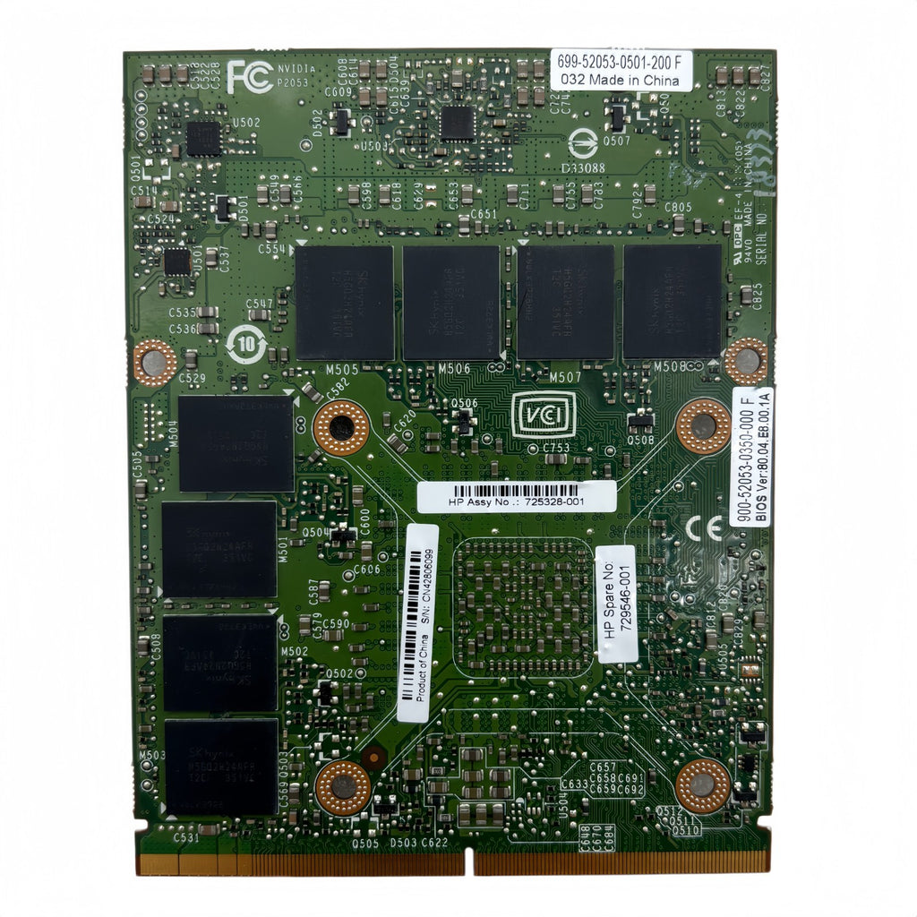 HP NVIDIA Quadro K3100M Graphics Card 4GB - 729546-001, 725328-001 - Bighao-Era Laptop part