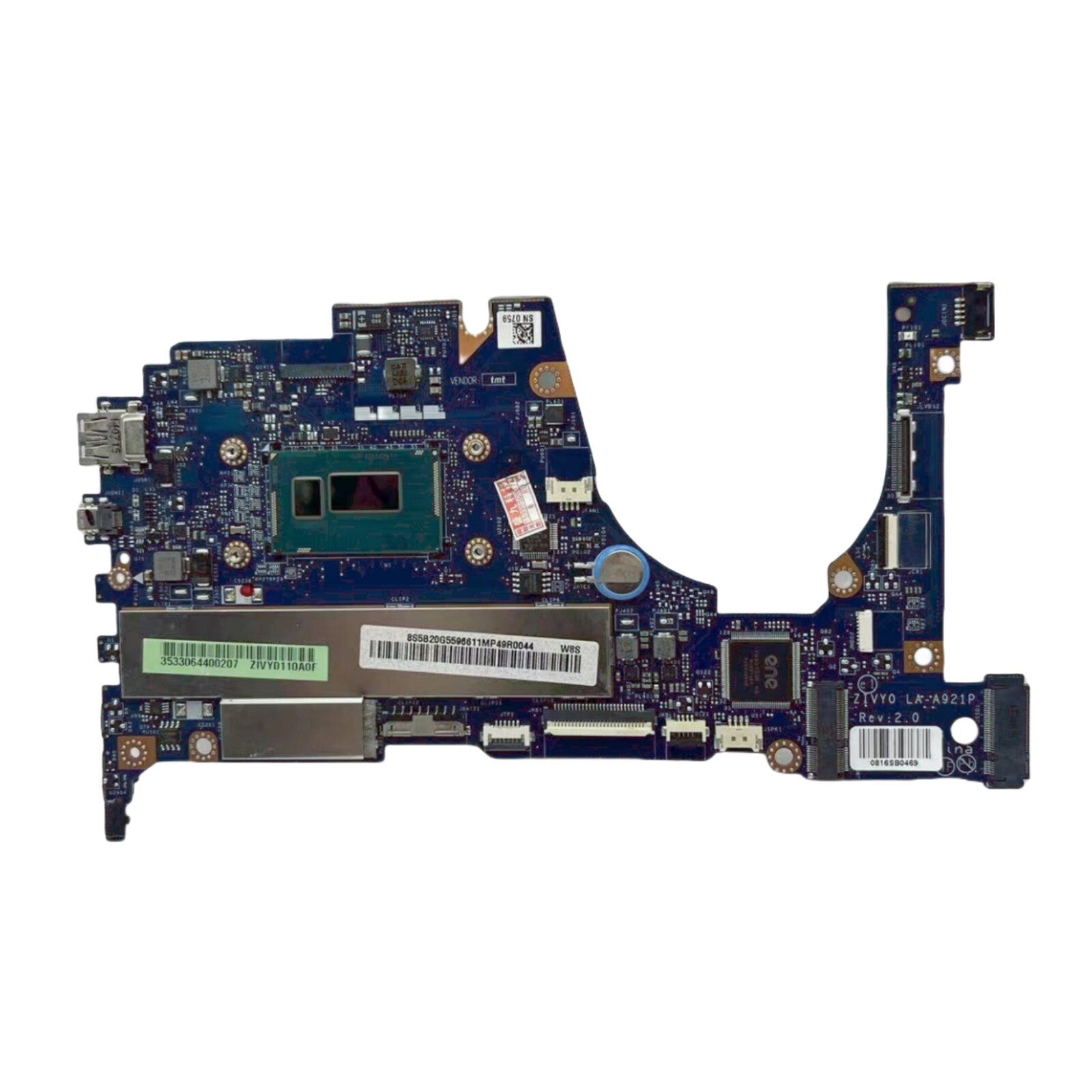Lenovo Yoga 2 13 Motherboard LA-A921P i3-4030U CPU 4GB 5B20G55966 Main Board - Bighao-Era Laptop part