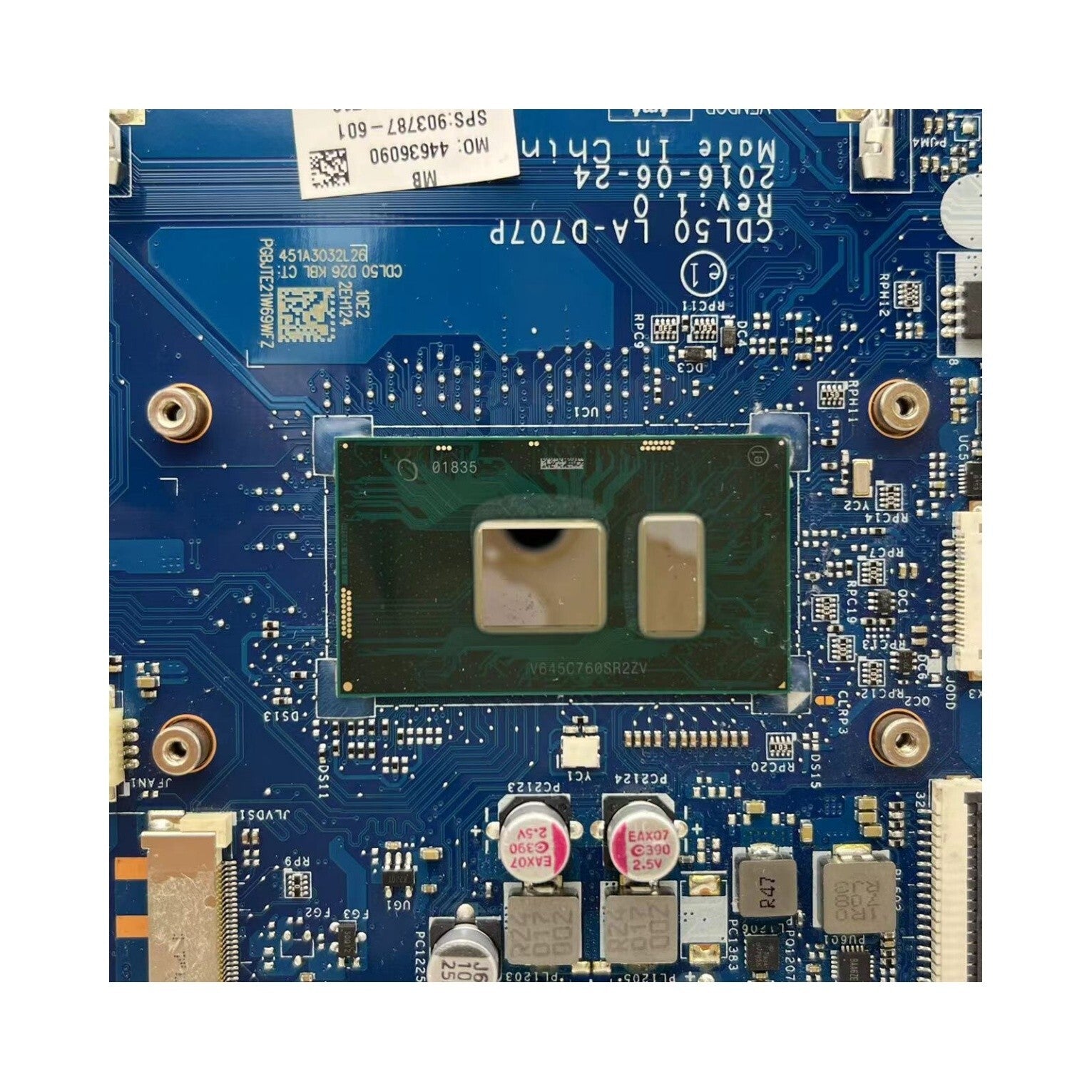 CDL50 LA-D707P HP Pavilion 15-AY Motherboard i7-7500U R7 M430 2GB 903787-601 - Bighao-Era Laptop part