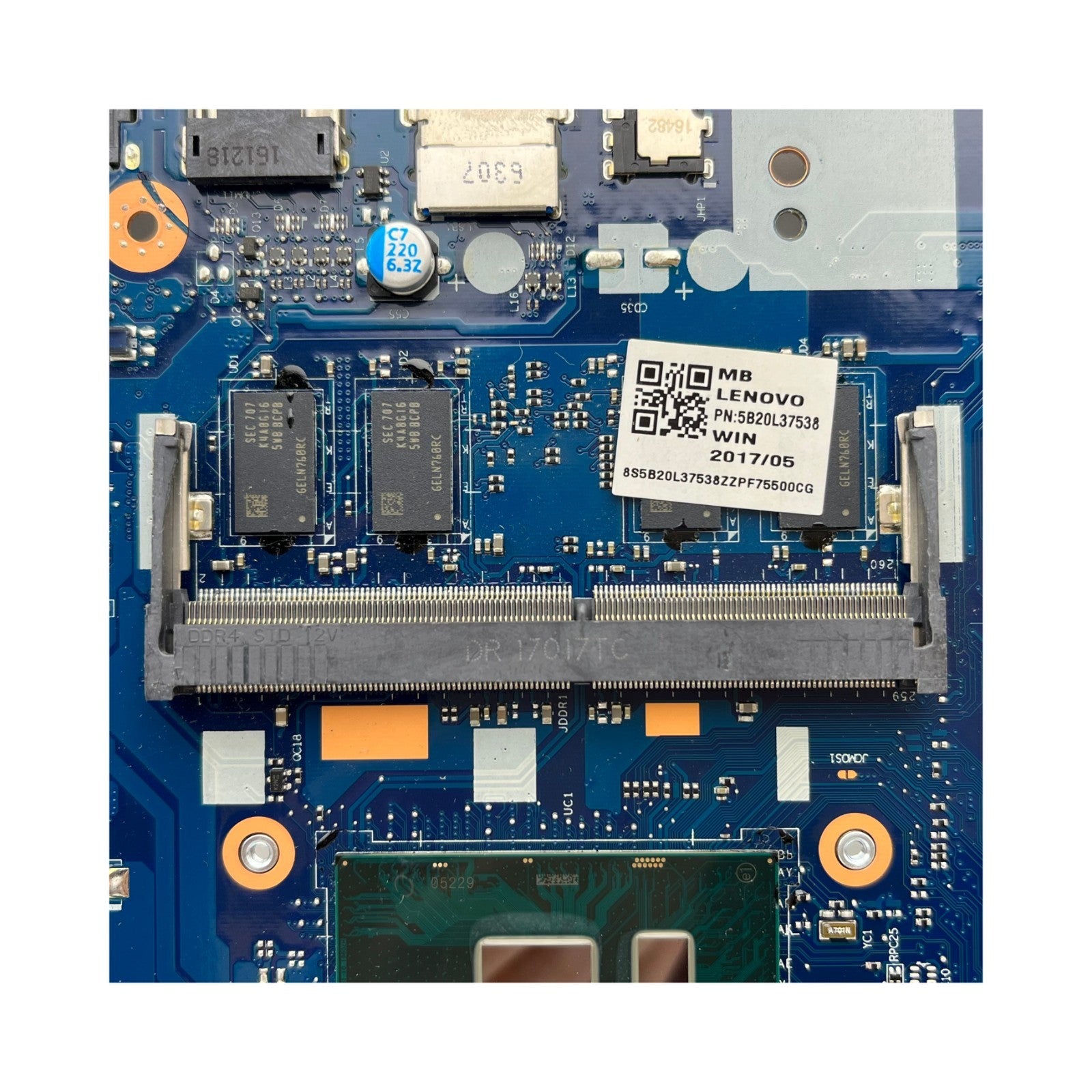 Lenovo Ideapad 510-15ISK Motherboard NM-A752 i5-6200U 4GB - 5B20L37538 - Bighao-Era Laptop part