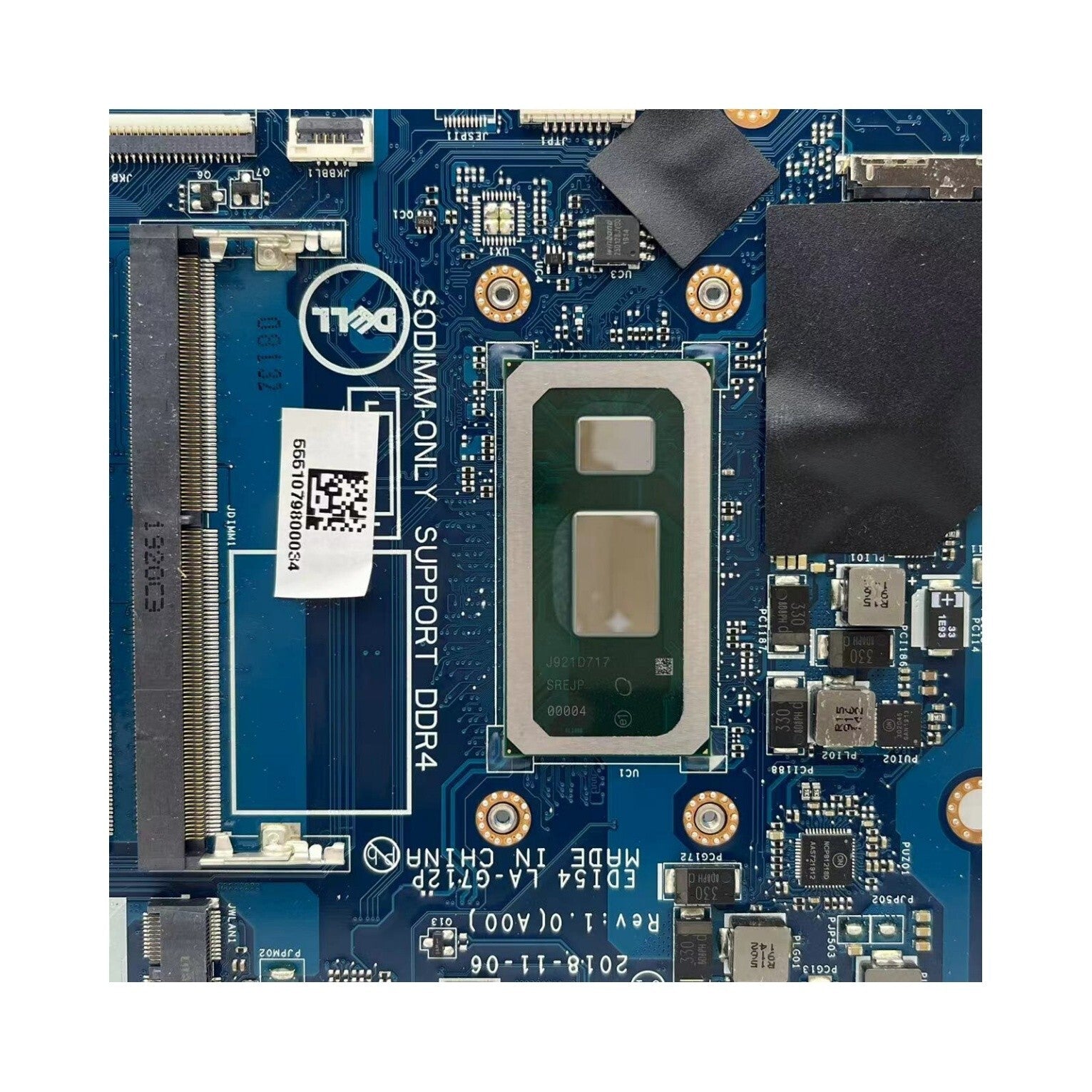 LA-G712P Motherboard for Dell 3480, 3580, 3583, 3780, i7-8565U Mainboard 05CF0M - Bighao-Era Laptop part