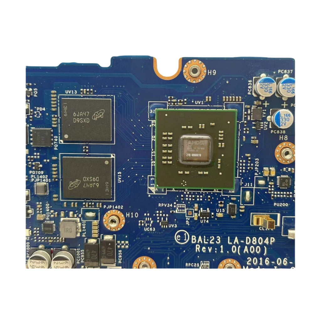 Dell Inspiron 5565 Motherboard LA-D804P A9-9400 0MYX0F 216-0890010 2G - Bighao-Era Laptop part