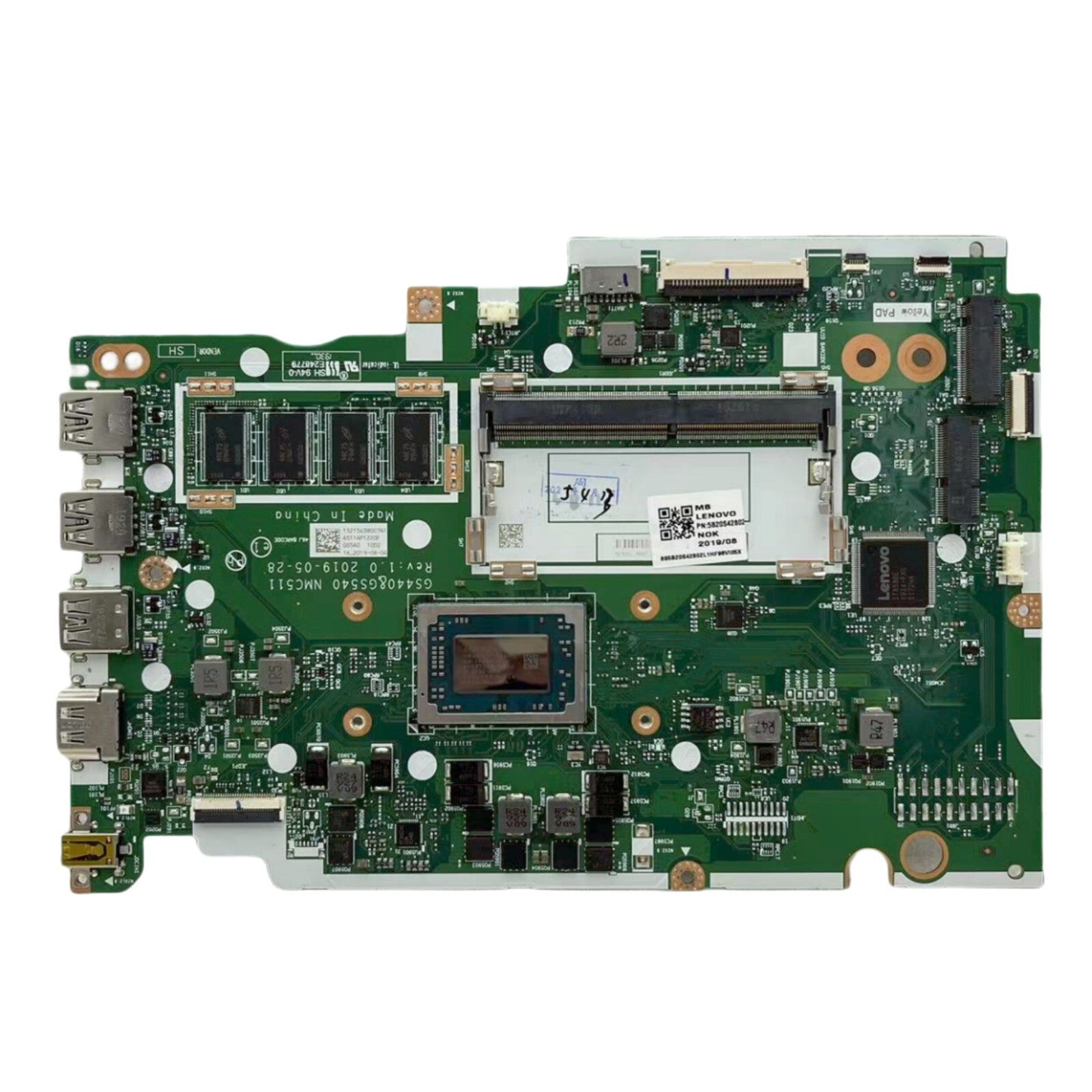 Lenovo IdeaPad S145-15API Motherboard NM-C511 R5-3500U 4GB-RAM 5B20S42802 - Bighao-Era Laptop part