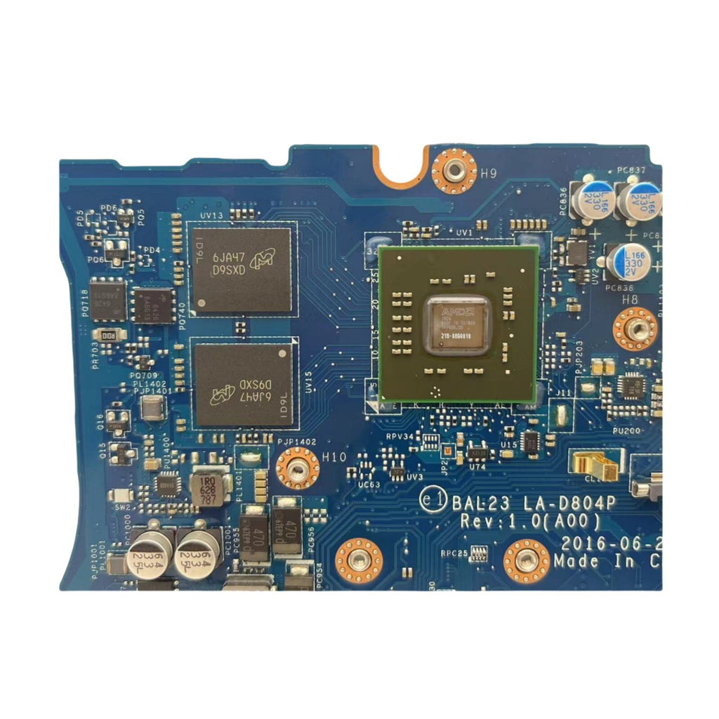 Dell Inspiron 5565 Motherboard LA-D804P 0D8YN1 E2-9000 216-0890010 with 2G GPU for Enhanced Performance - Bighao-Era Laptop part