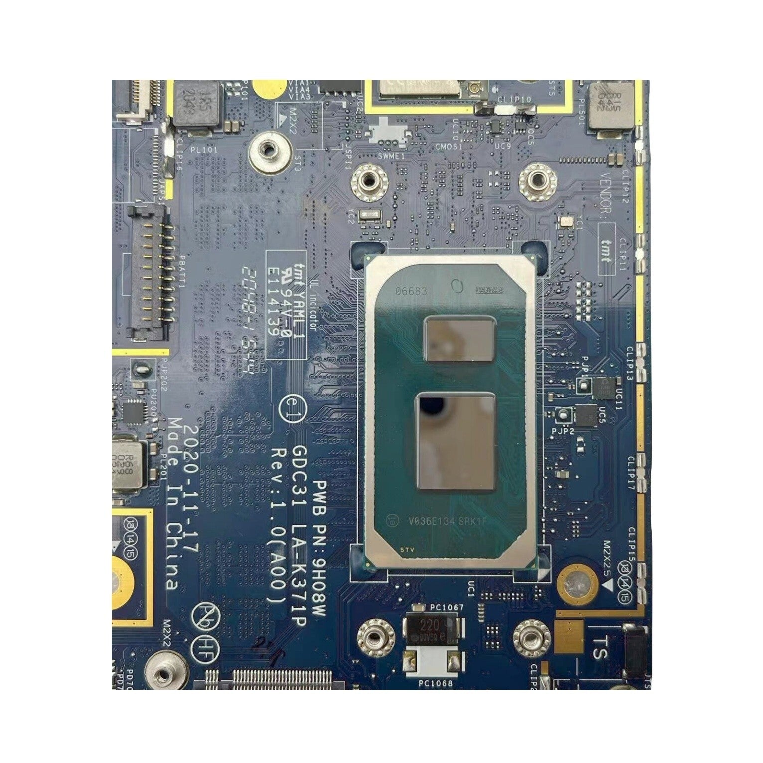 DELL Latitude 7420 Motherboard LA-K371P i7-1185G7 16GB RAM CN-0RTF12 - Bighao-Era Laptop part